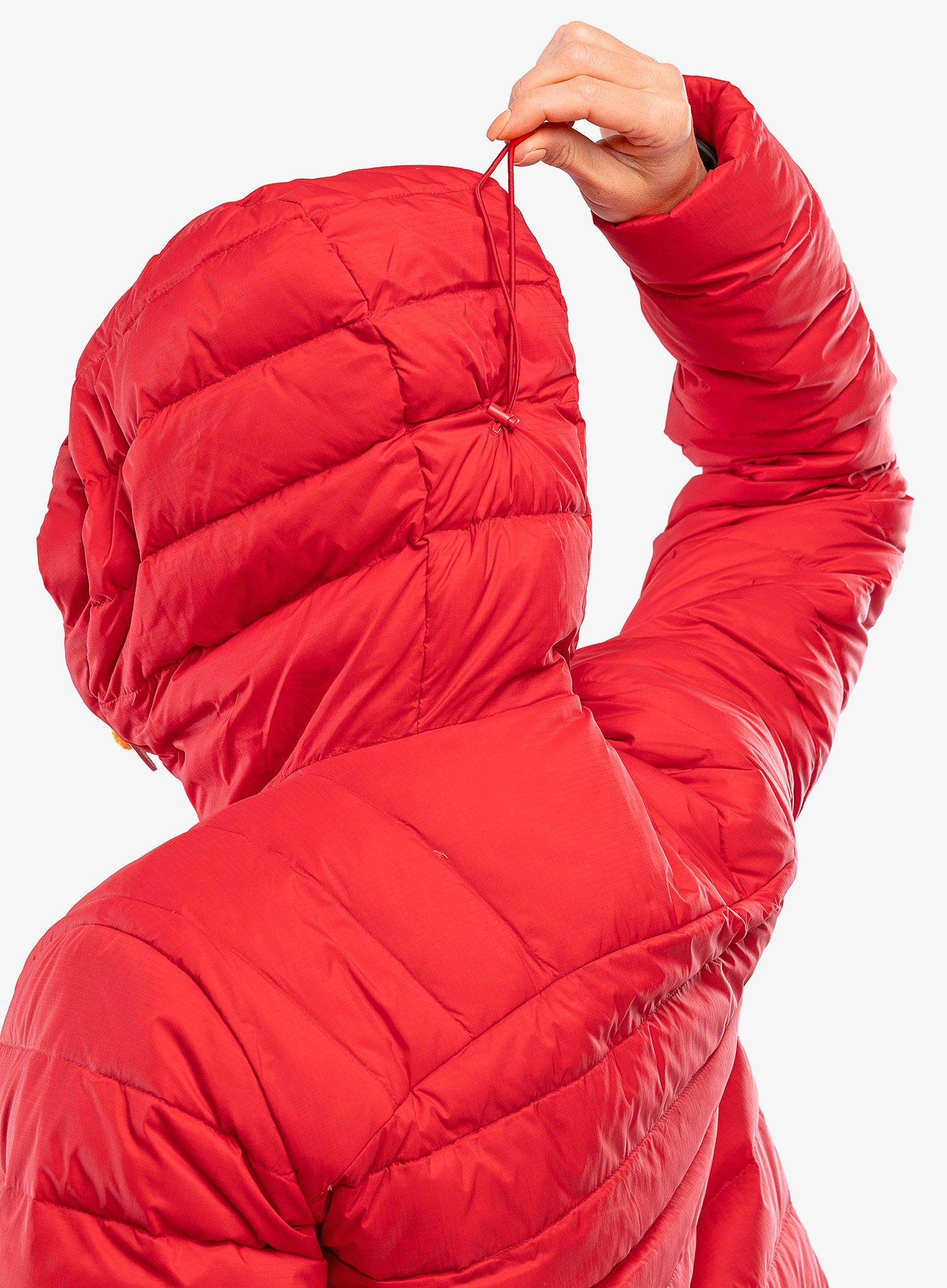 Dámská péřová bunda Fjallraven Expedition Pack Down Anorak - true red