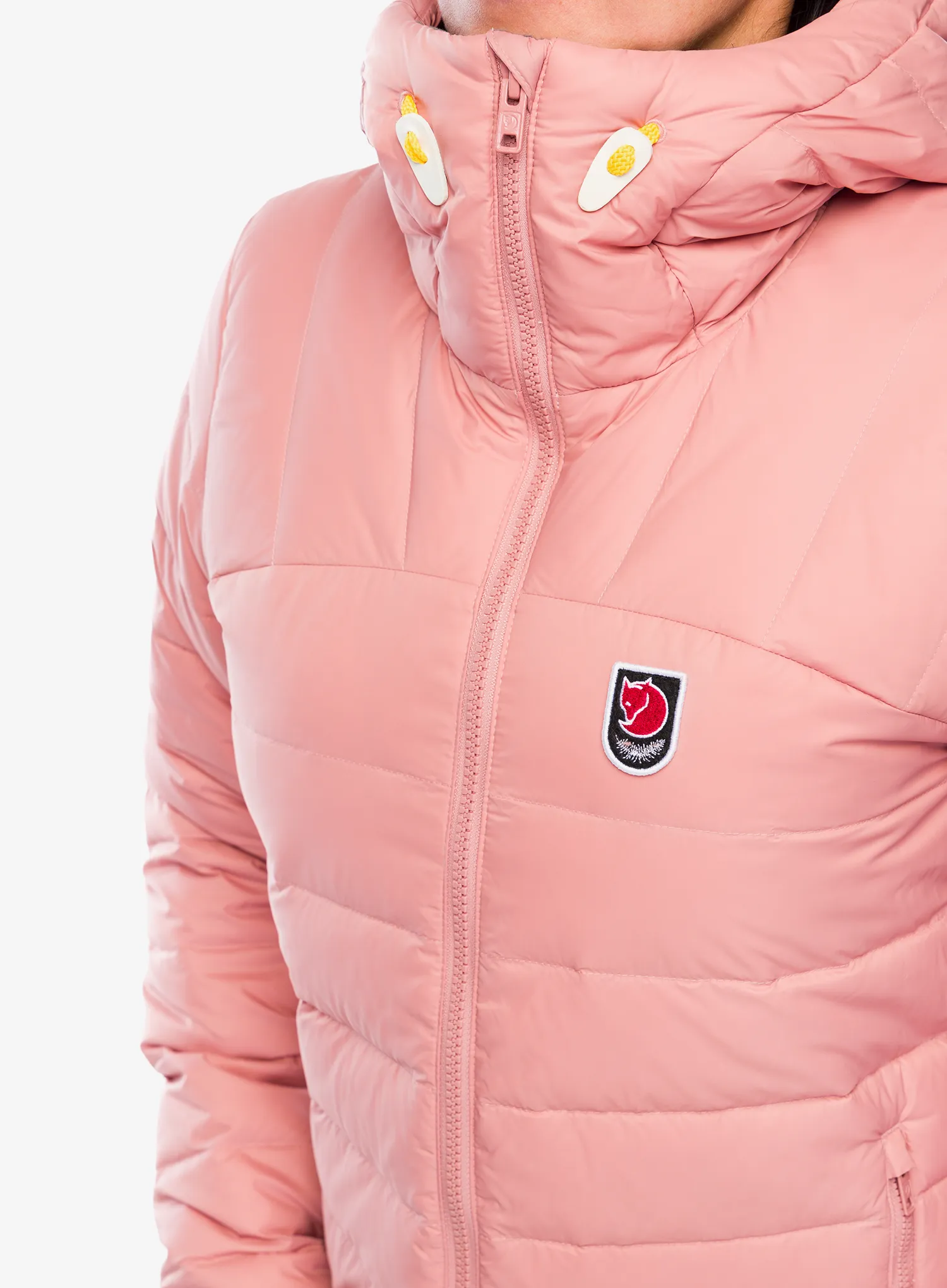 Dámská péřová bunda Fjallraven Expedition Pack Down Hoodie - dusty rose