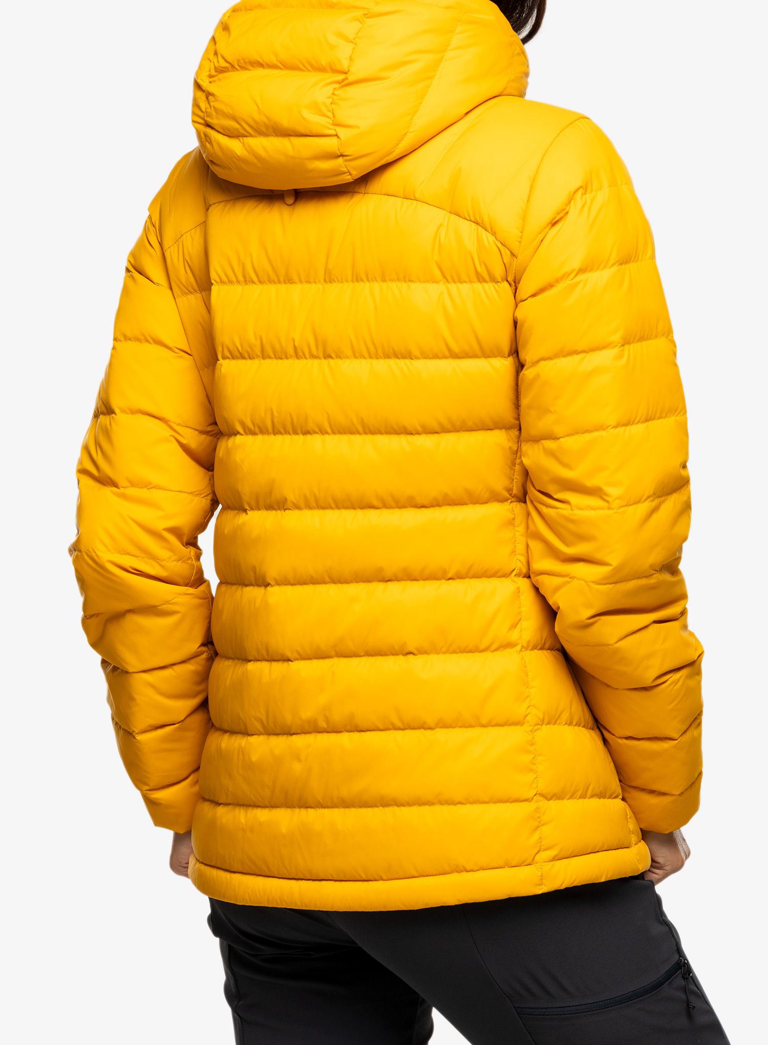 Dámská bunda Fjallraven Expedition Pack Down Hoodie - mustard yellow