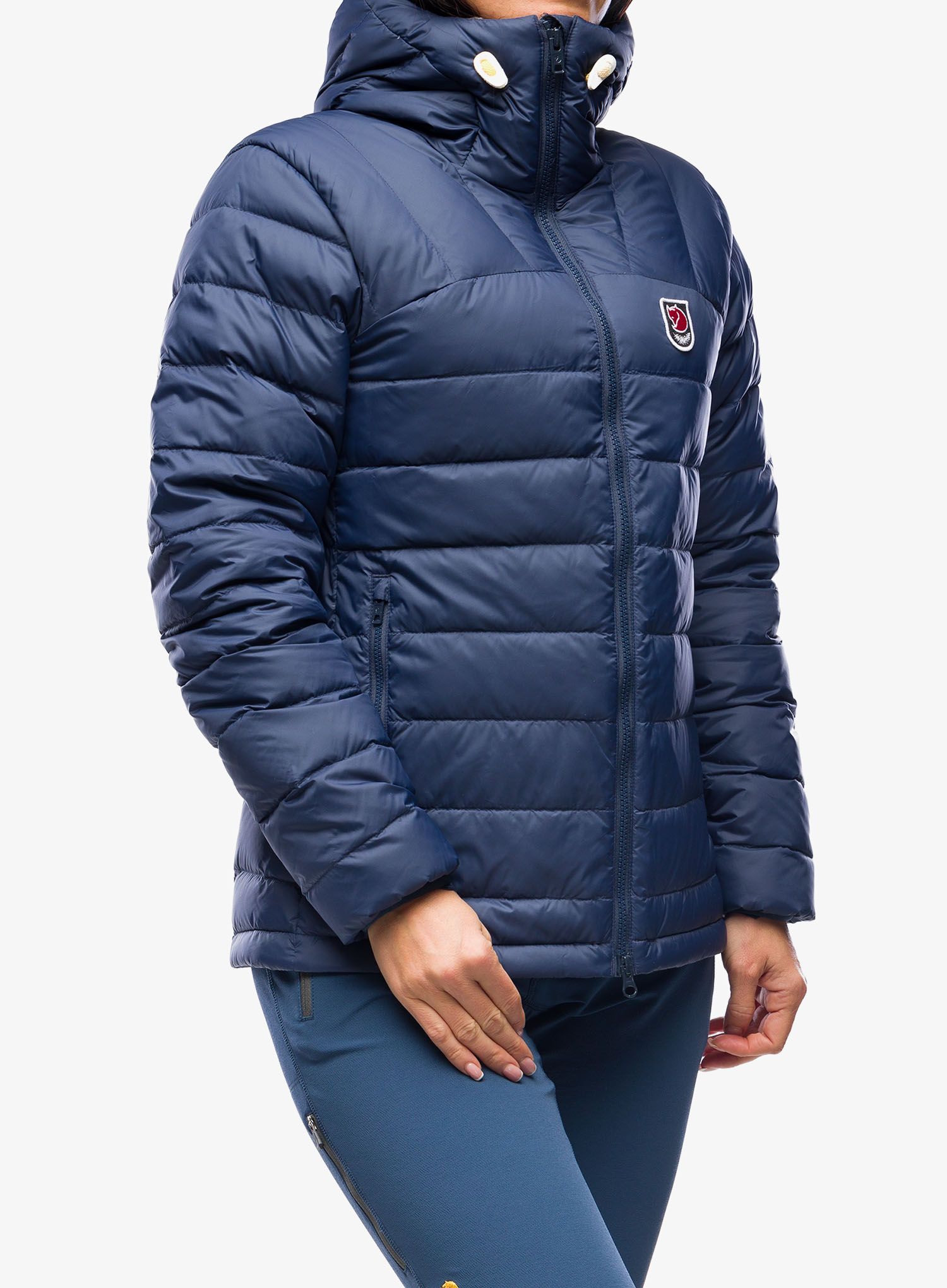 Dámská bunda Fjallraven Expedition Pack Down Hoodie - navy