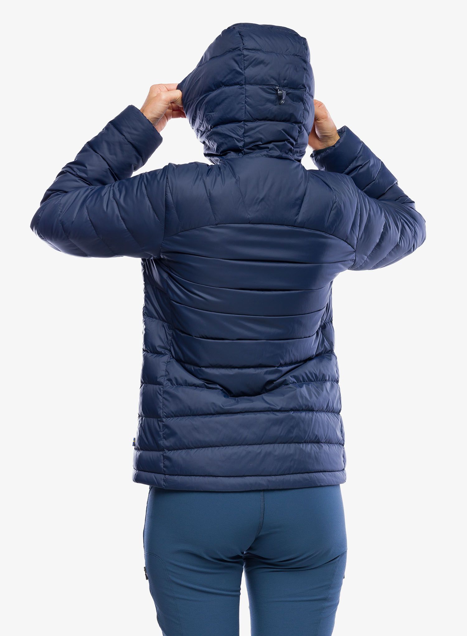 Dámská bunda Fjallraven Expedition Pack Down Hoodie - navy