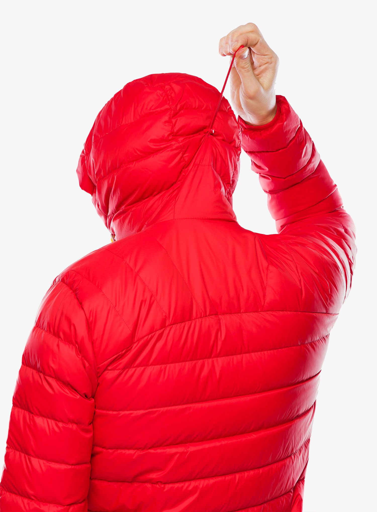 Péřová bunda Fjallraven Expedition Pack Down Hoodie - t.red