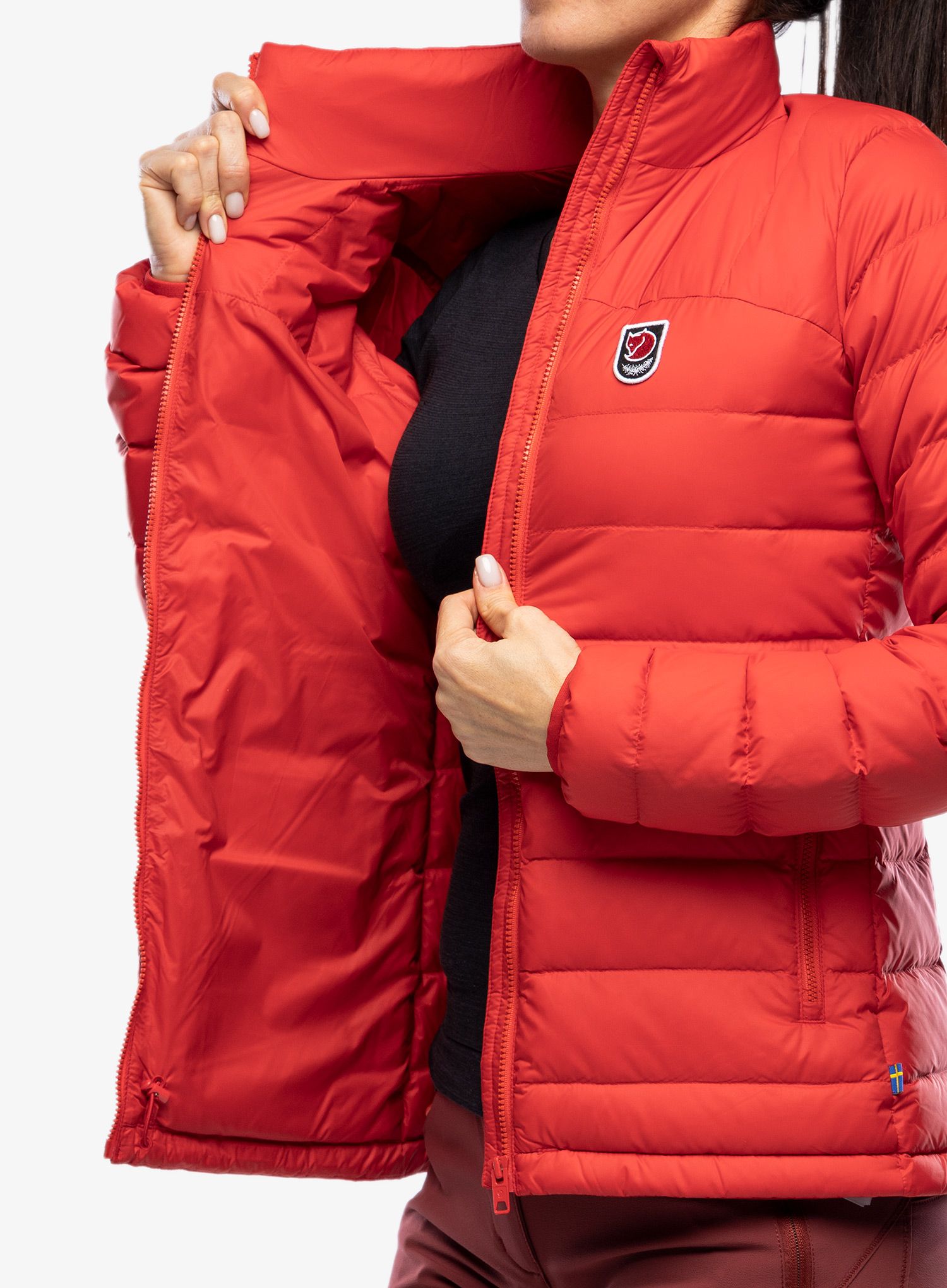 Dámská bunda Fjallraven Expedition Pack Down Jacket - red