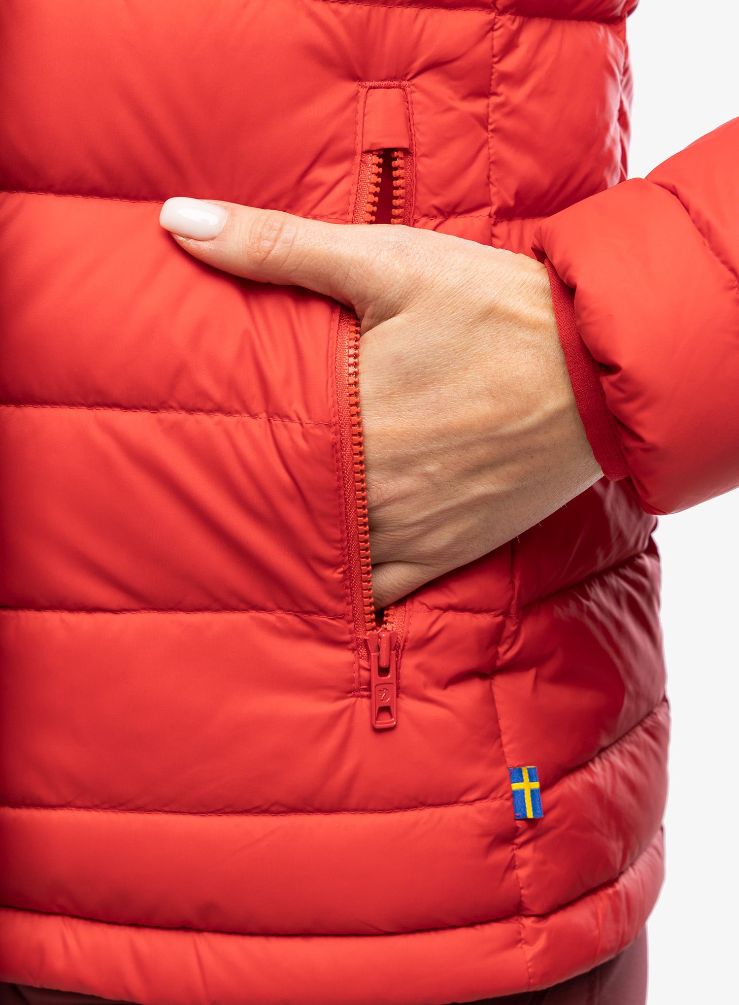 Dámská bunda Fjallraven Expedition Pack Down Jacket - red