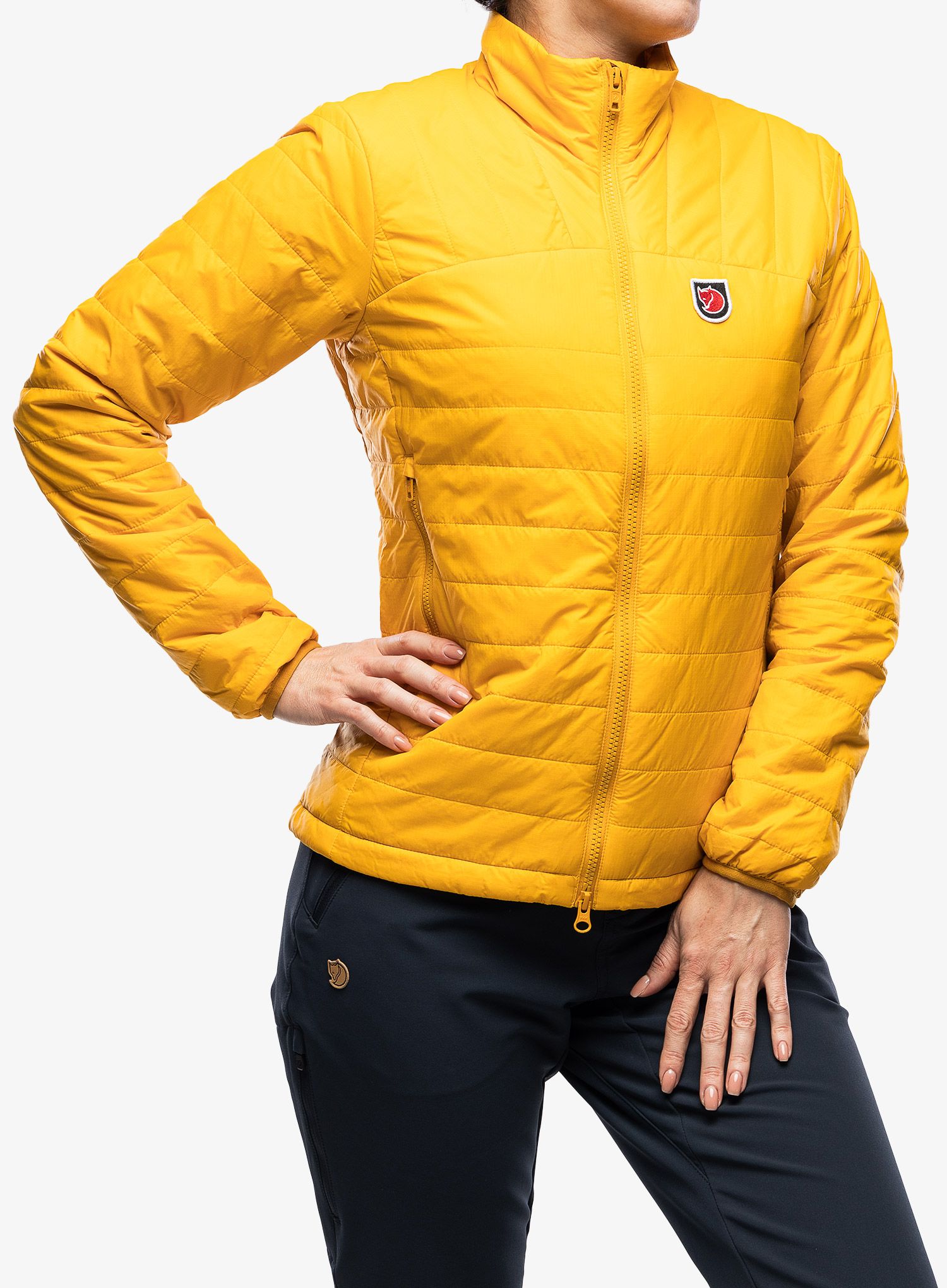 Dámská bunda Fjallraven Expedition X-Latt Jacket - mustard yellow