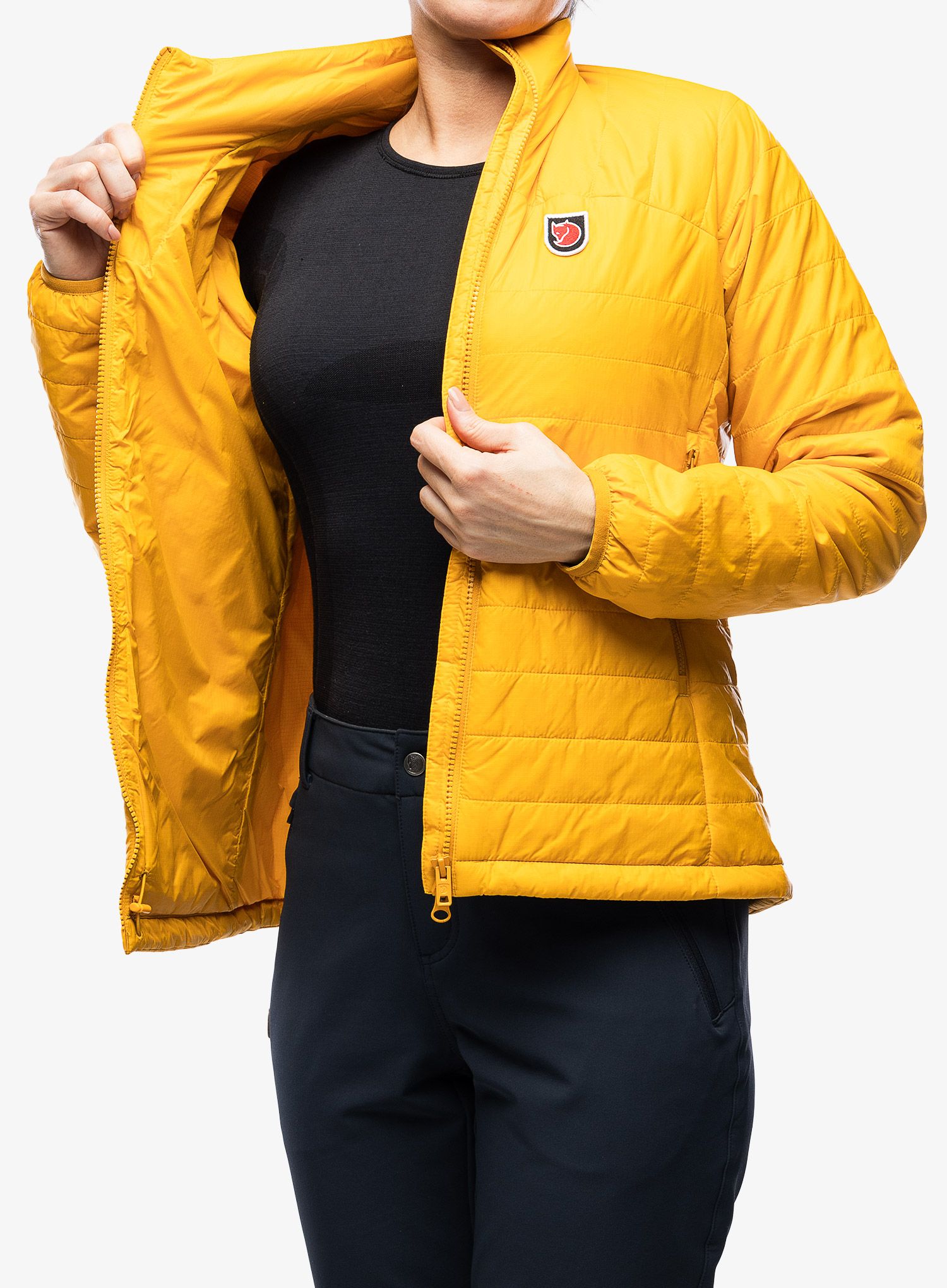 Dámská bunda Fjallraven Expedition X-Latt Jacket - mustard yellow