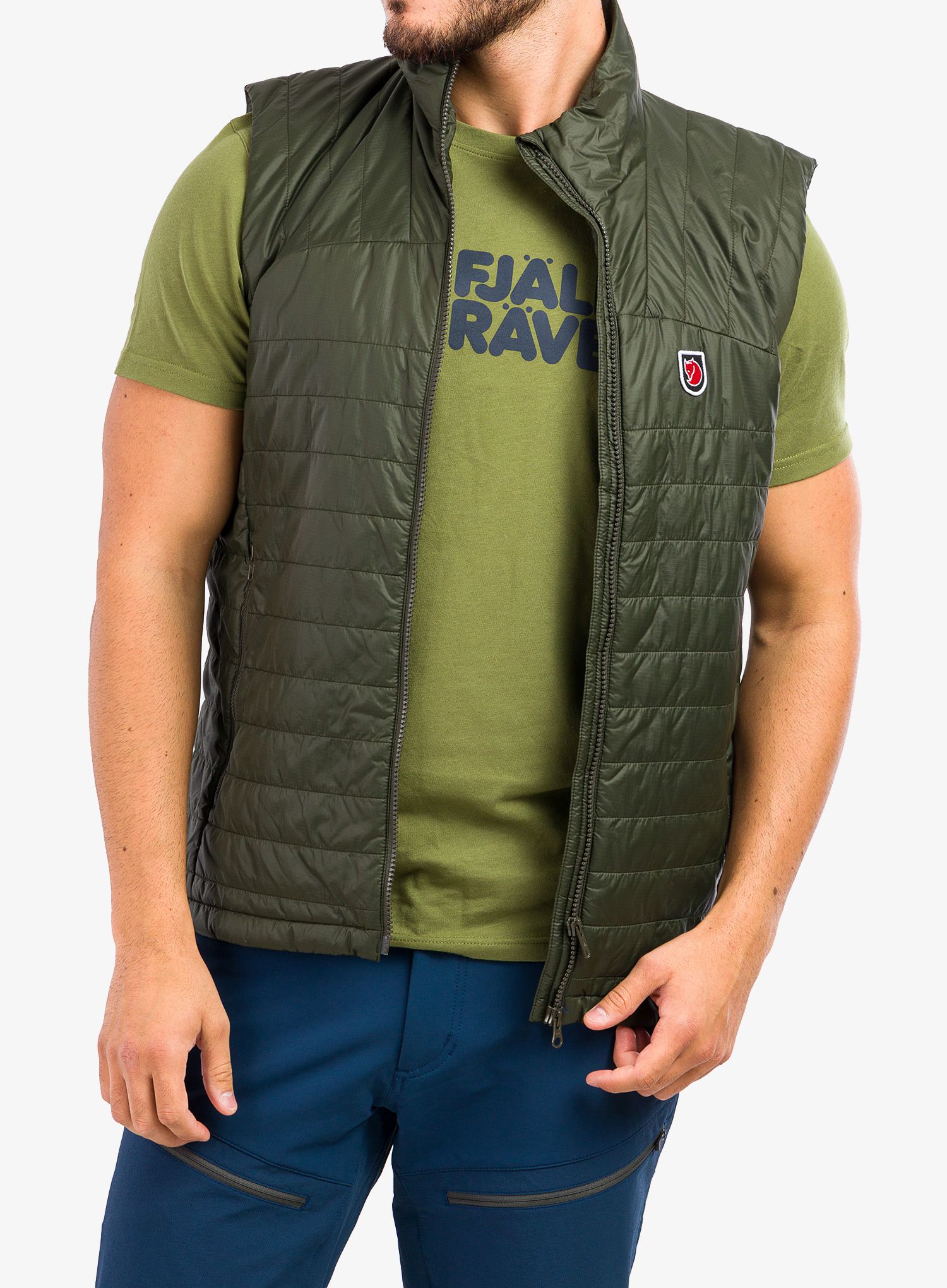 Vesta Fjallraven Expedition X-Latt Vest - deep forest