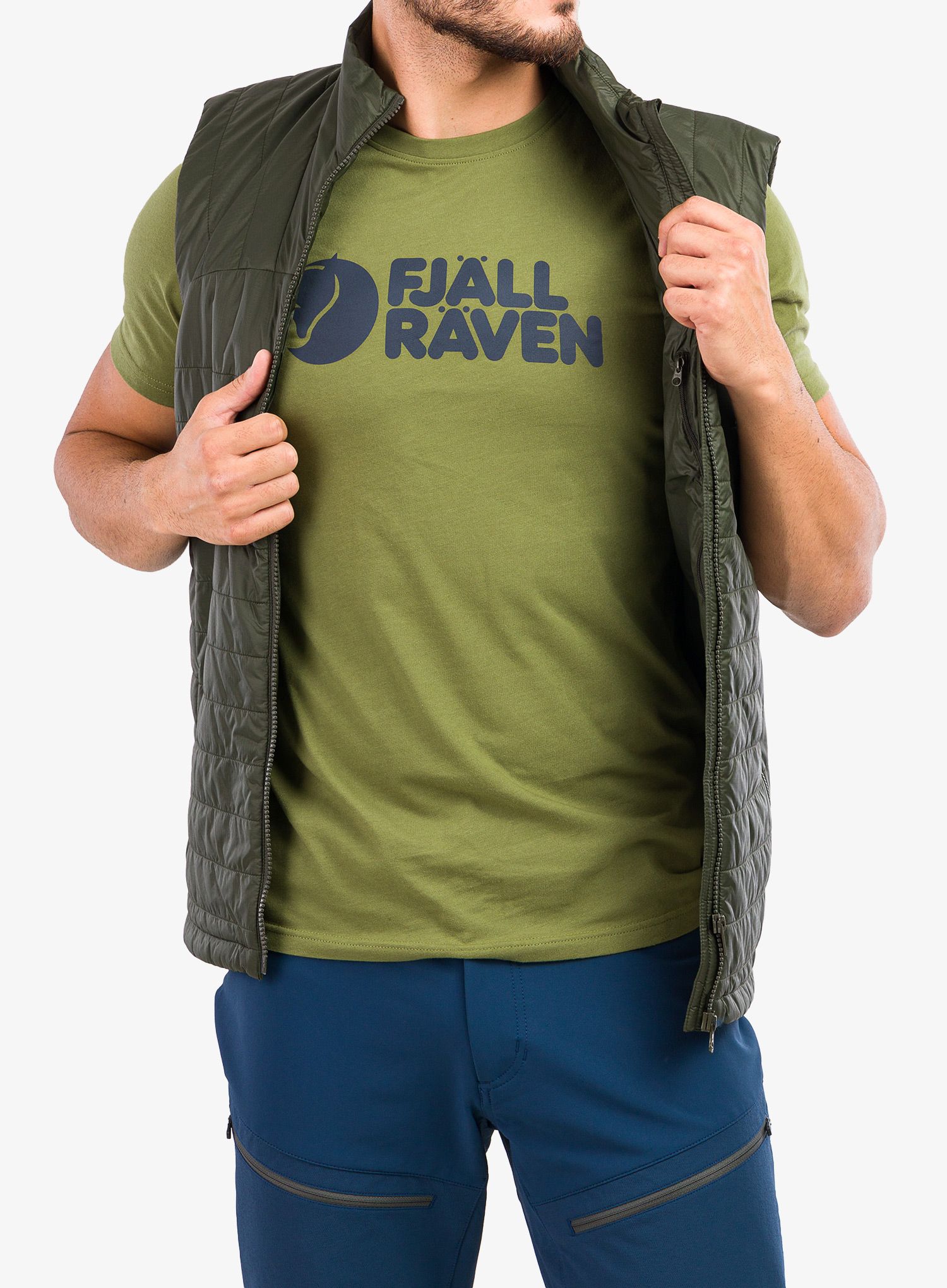 Vesta Fjallraven Expedition X-Latt Vest - deep forest