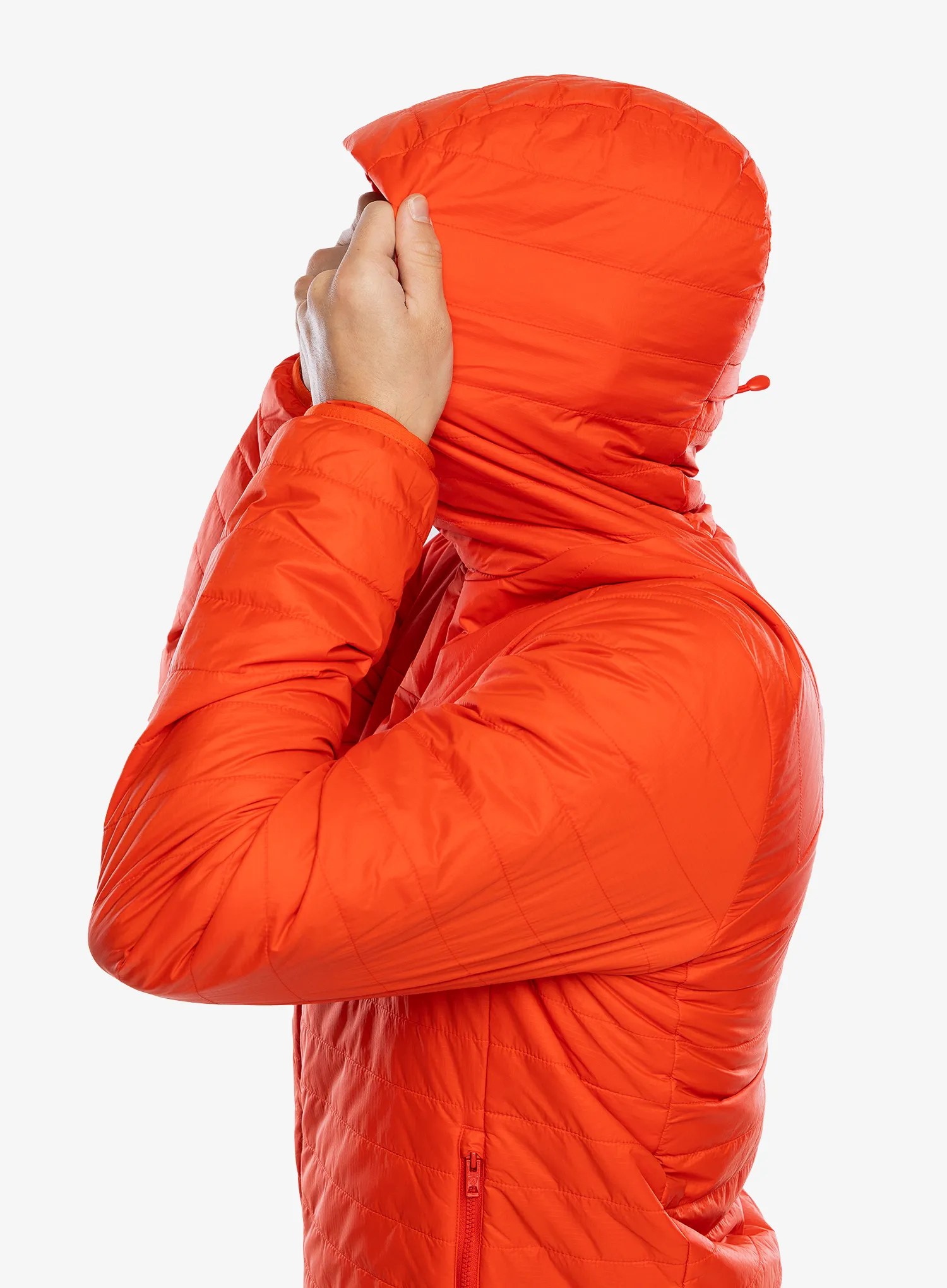 Zateplená bunda Fjallraven Expedition X-latt Hoodie - flame orange