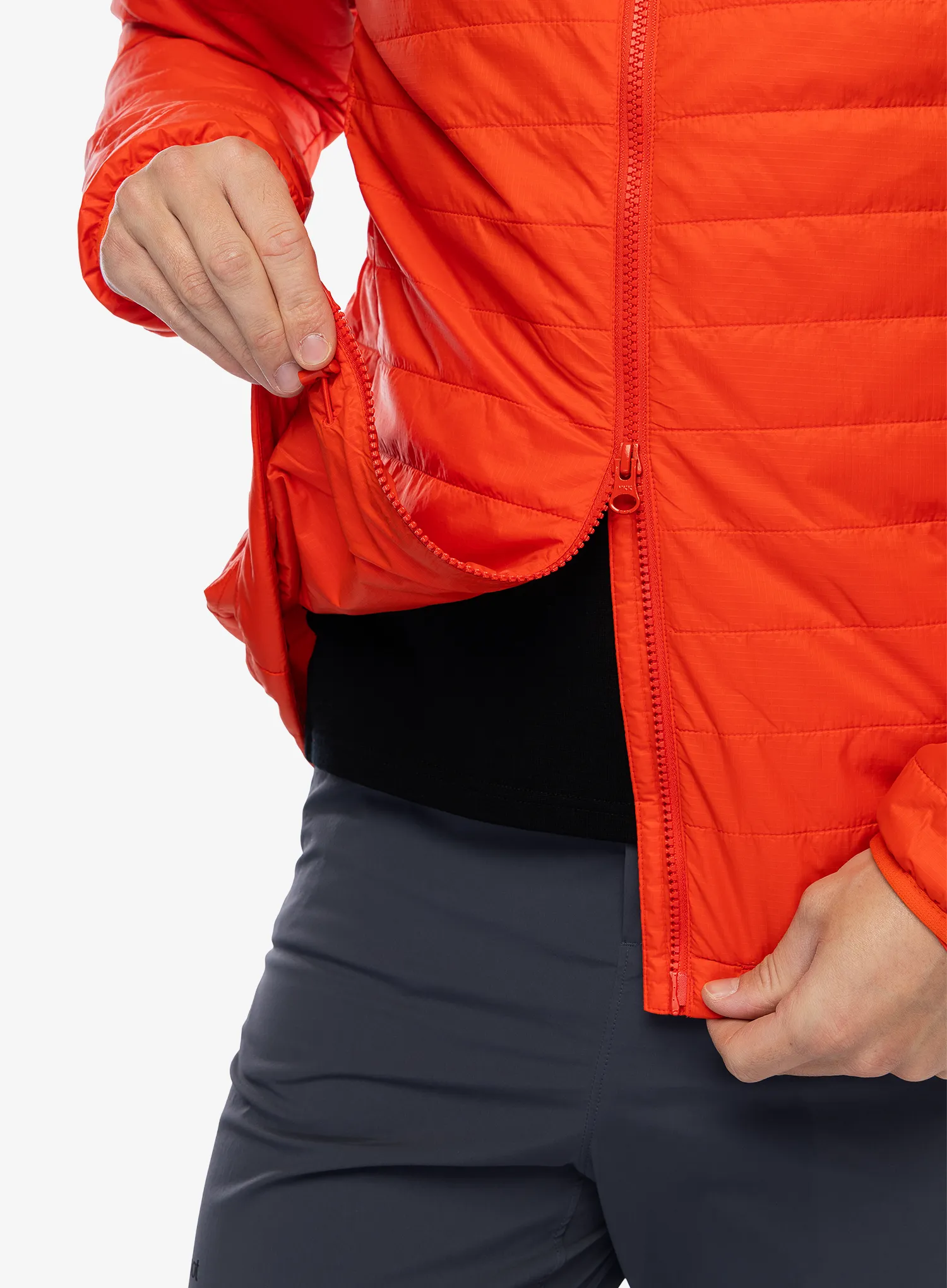 Zateplená bunda Fjallraven Expedition X-latt Hoodie - flame orange