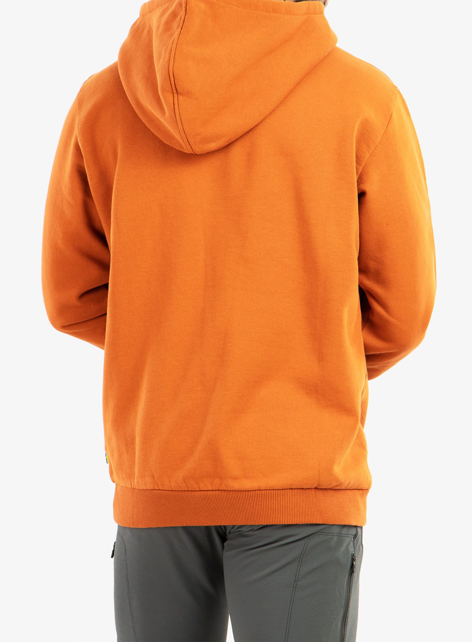 Mikina s kapucí Fjallraven Fjallraven Logo Hoodie - terracotta brown