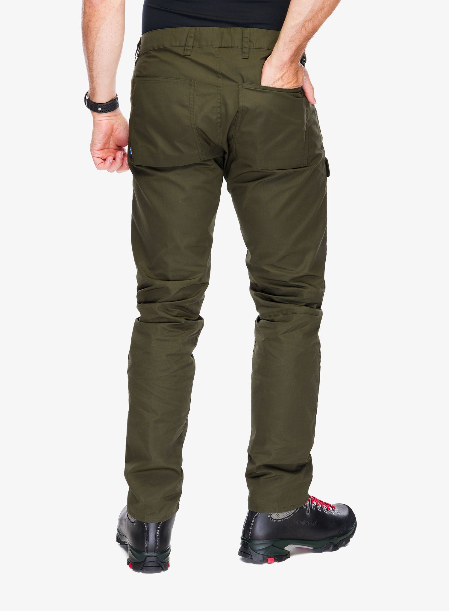 Turistické kalhoty Fjallraven Greenland Jeans Long - deep forest