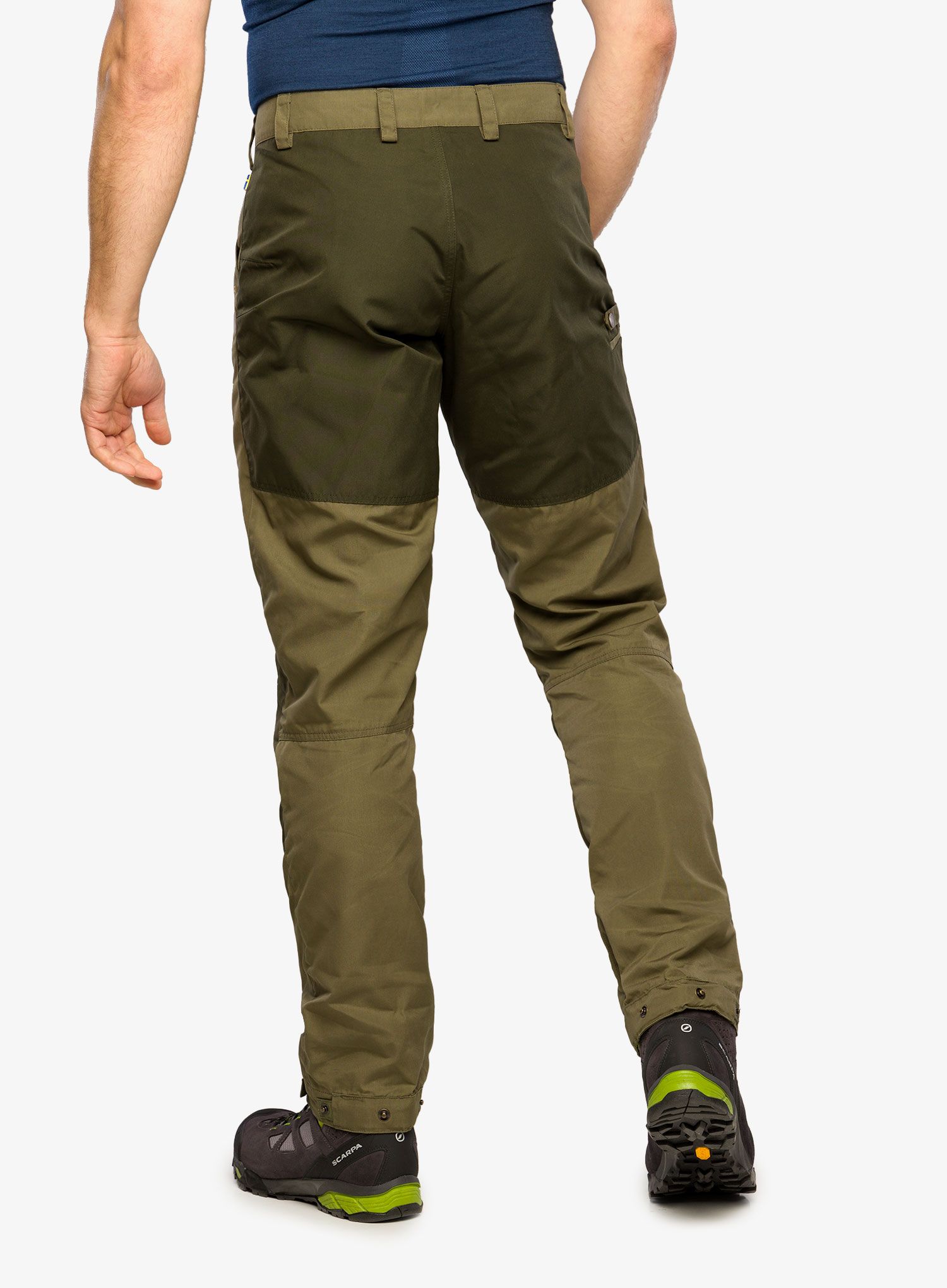 Turistické kalhoty Fjallraven Greenland Trail Trousers - laurel green/deep forest