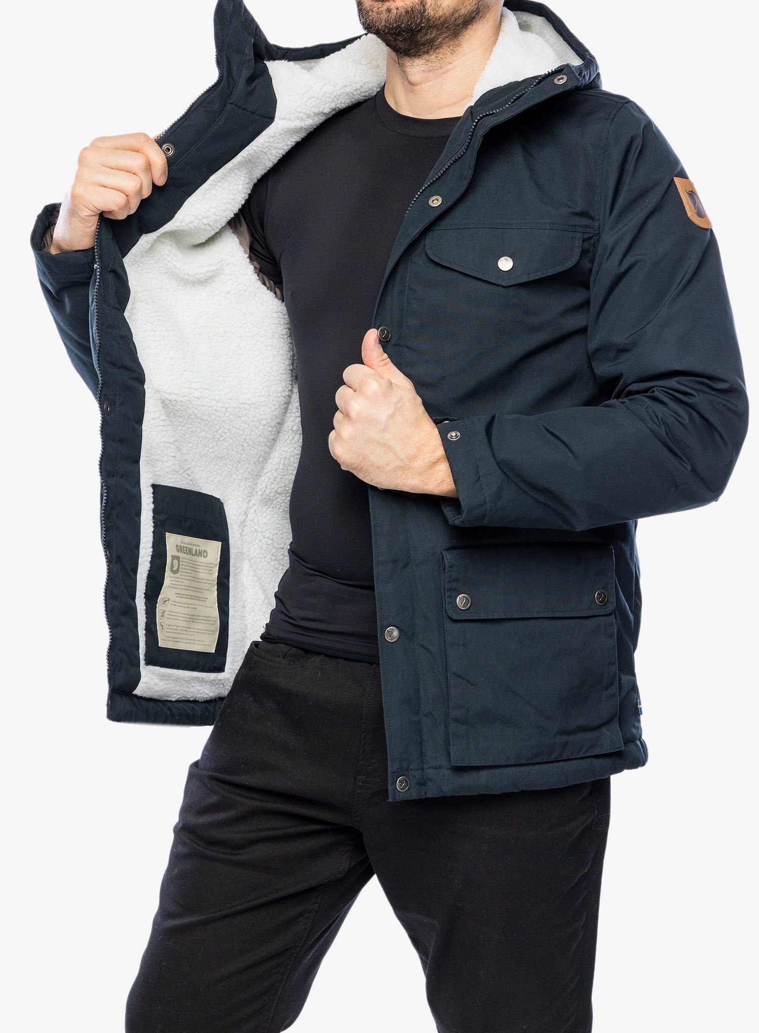 Bunda Fjallraven Greenland Winter Jacket - dark navy