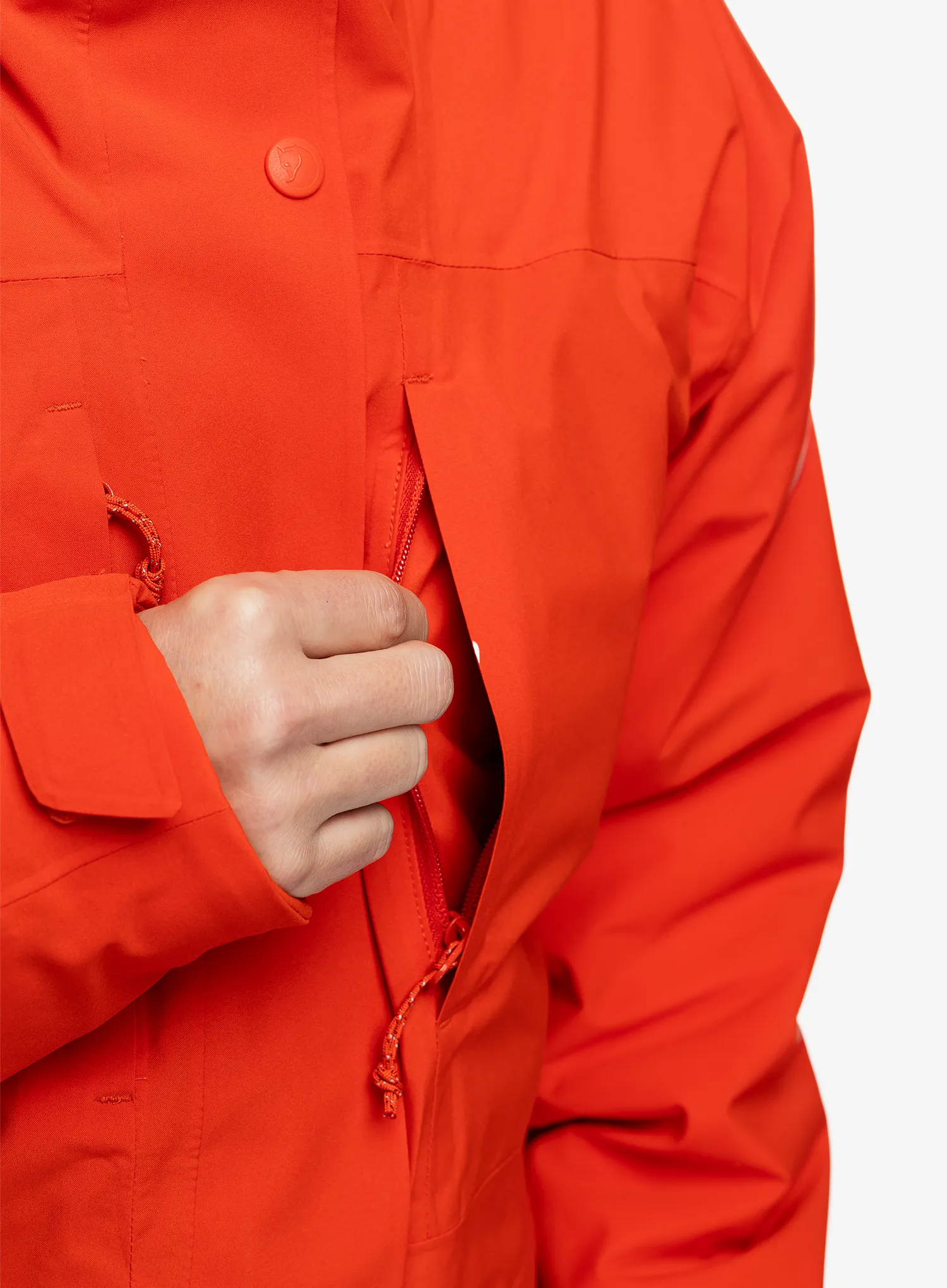 Dámská zimní bunda Fjallraven HC Hydratic Padded Jacket - flame orange