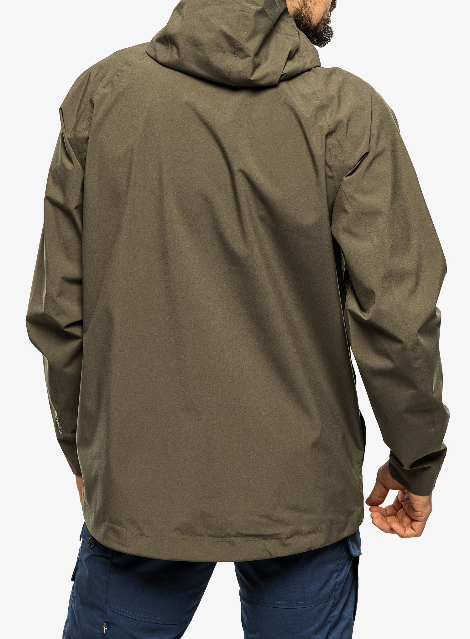 Bunda do deště Fjallraven HC Hydratic Trail Jacket - laurel green