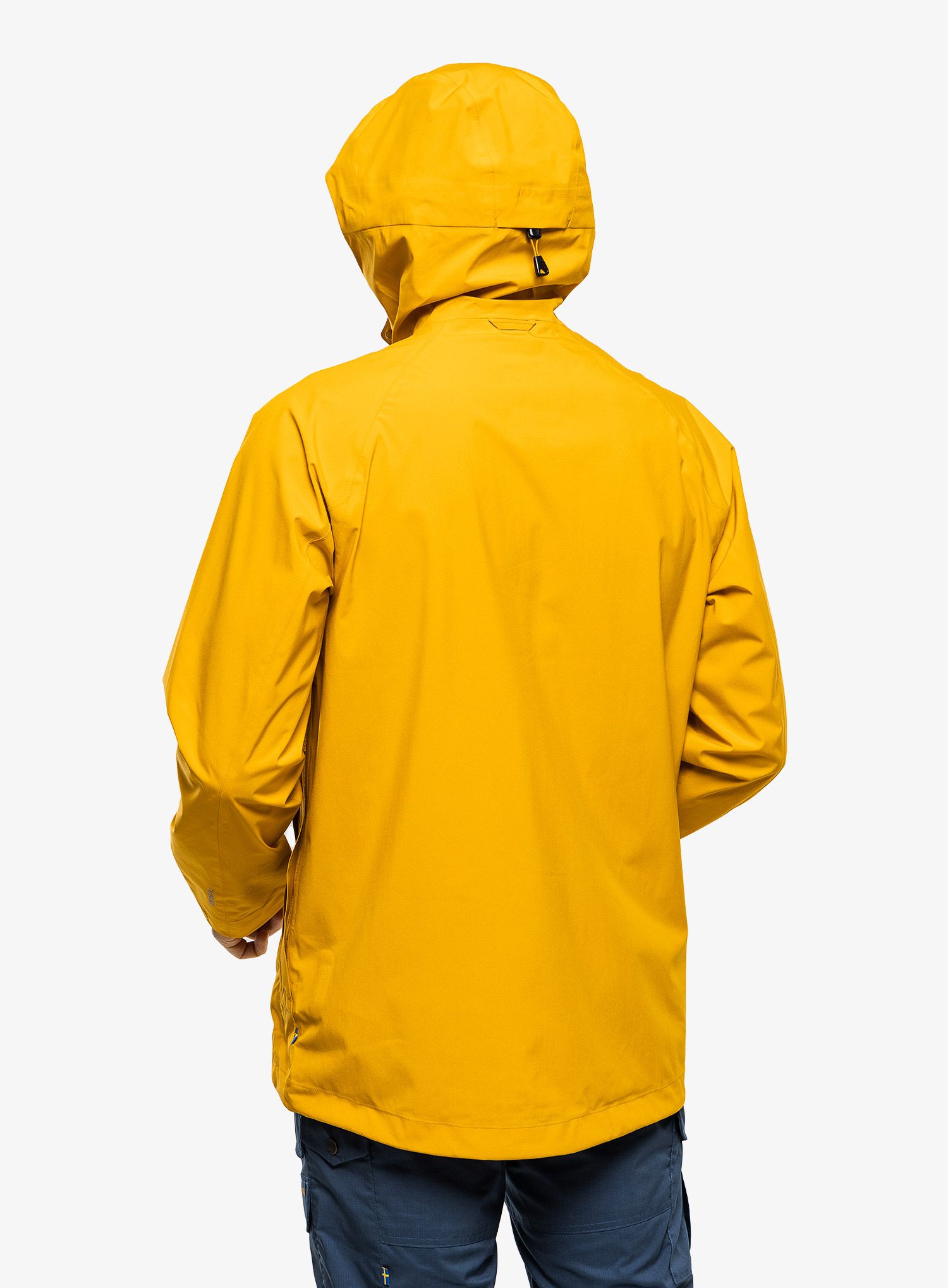 Bunda do deště Fjallraven HC Hydratic Trail Jacket - mustard yellow