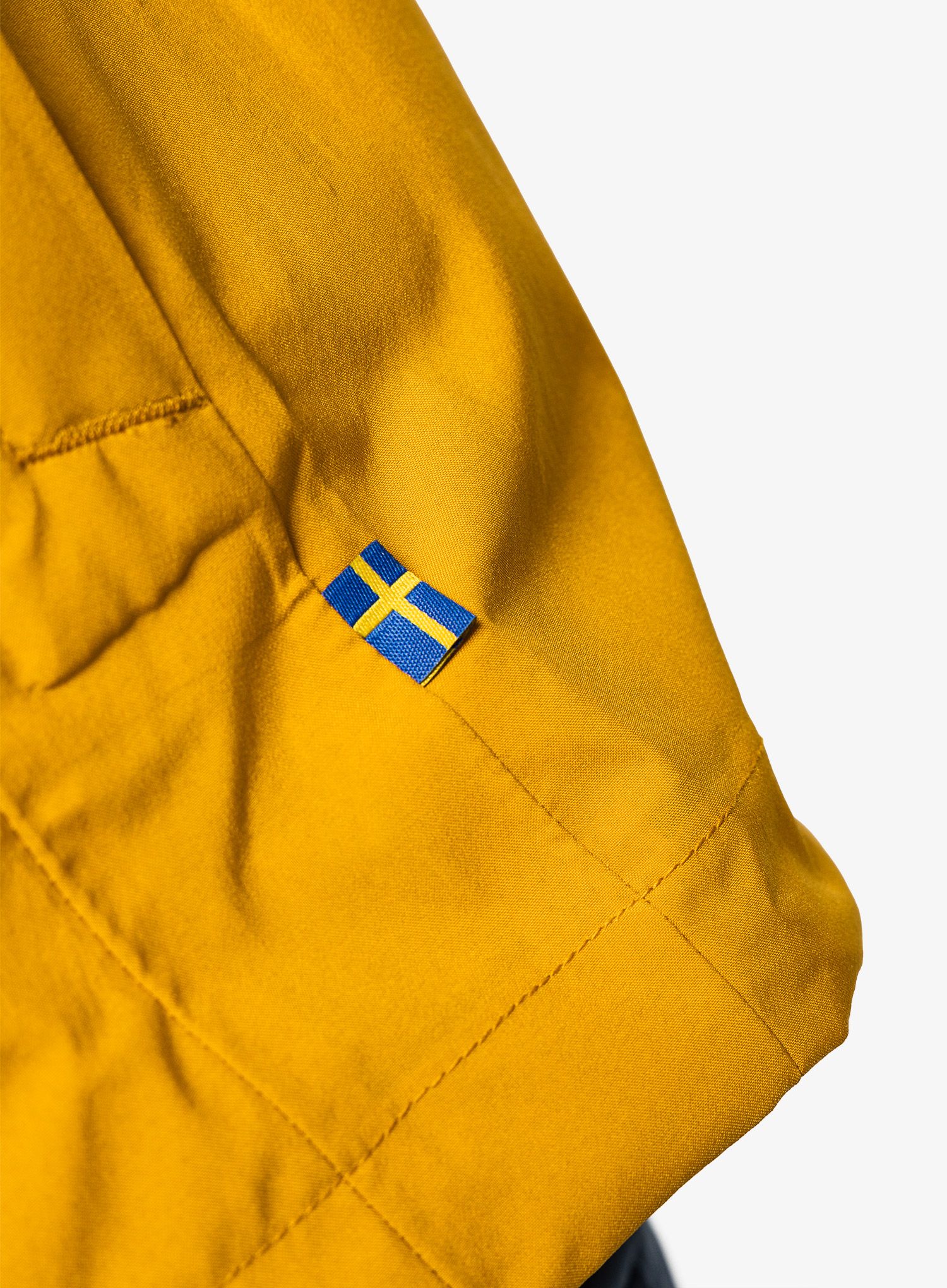 Bunda do deště Fjallraven HC Hydratic Trail Jacket - mustard yellow