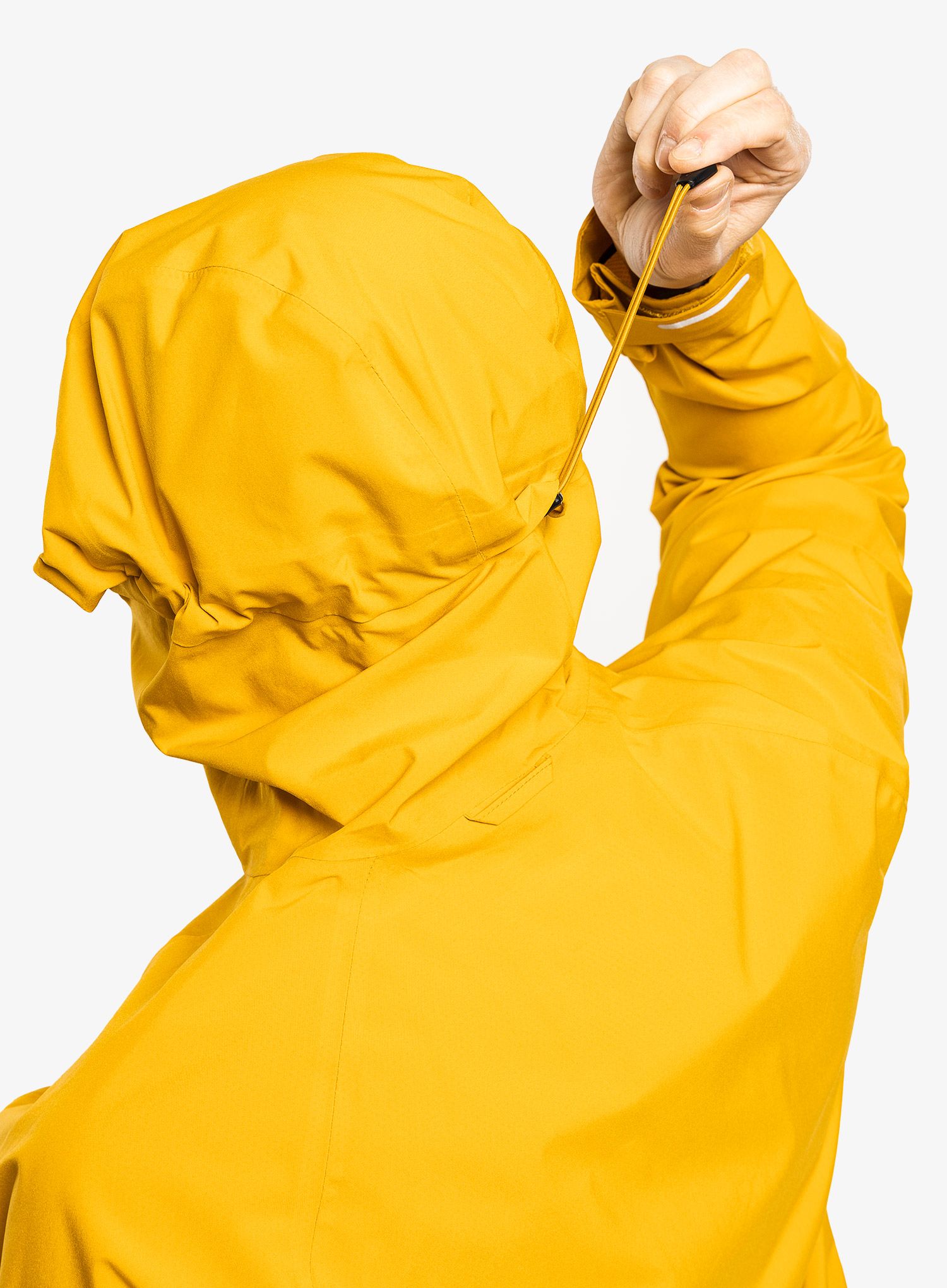 Bunda do deště Fjallraven HC Hydratic Trail Jacket - mustard yellow