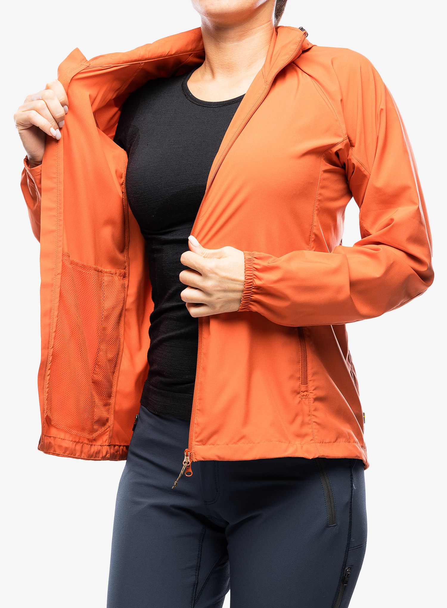 Dámská bunda Fjallraven High Coast Lite Jacket - rowan red