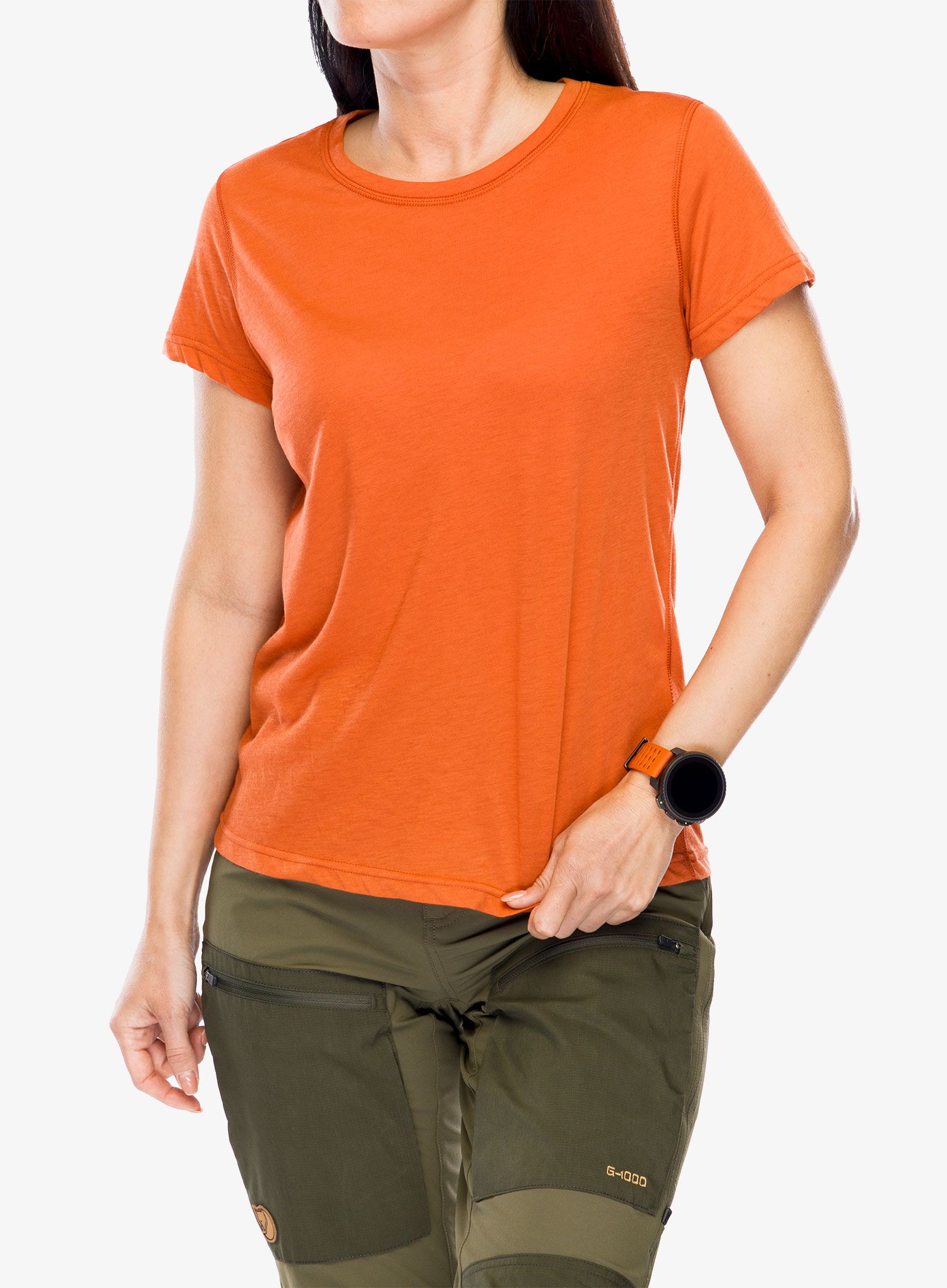 Dámské tričko Fjallraven High Coast Lite T-shirt - red