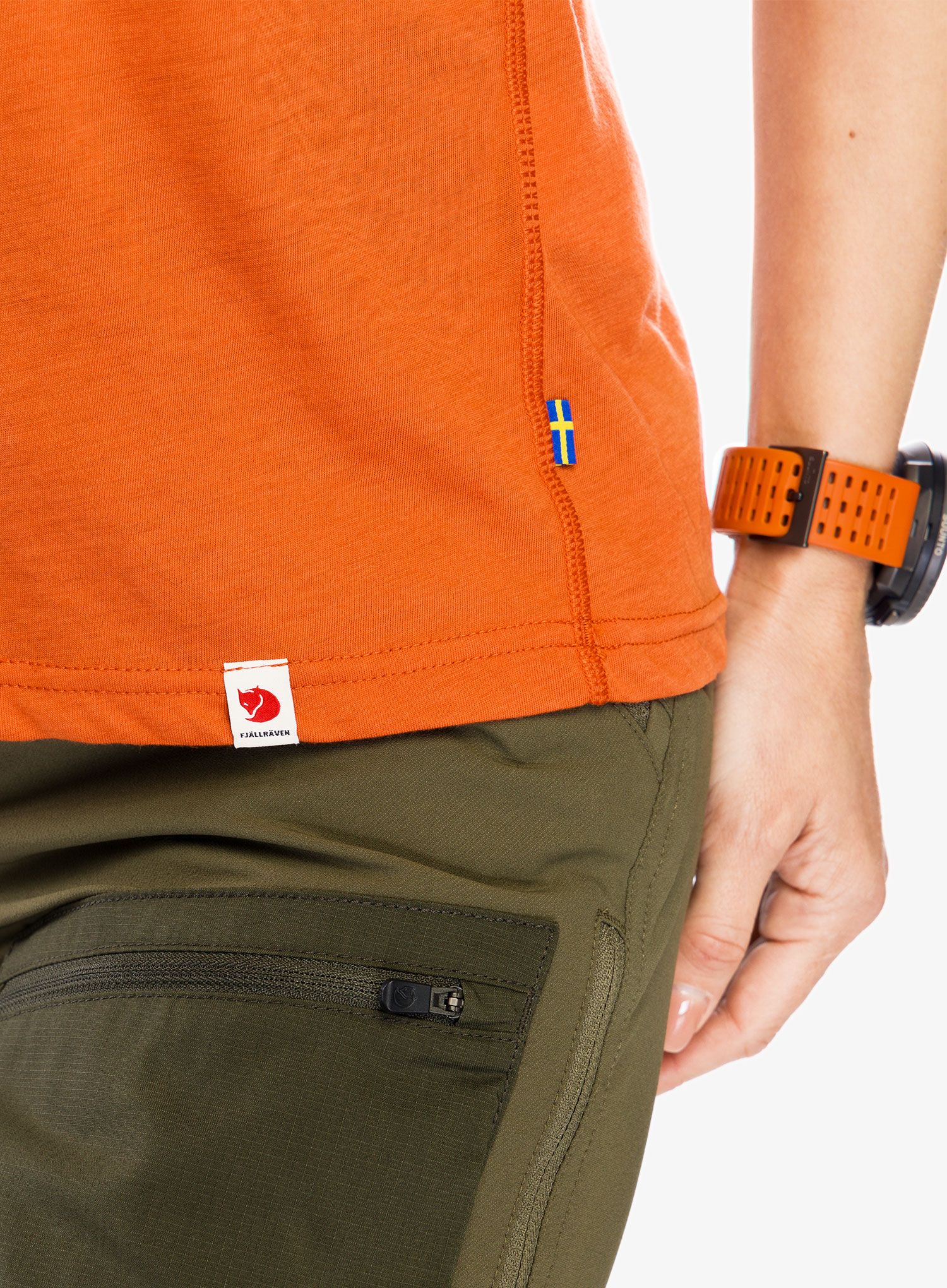 Dámské tričko Fjallraven High Coast Lite T-shirt - red