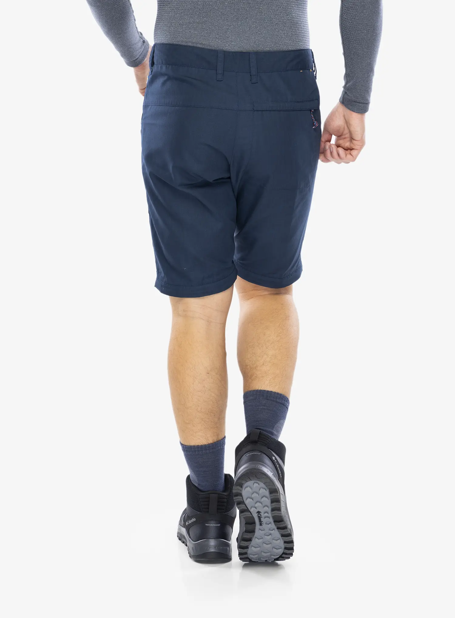 Trekové kalhoty Fjallraven High Coast Zip-Off Trousers - navy