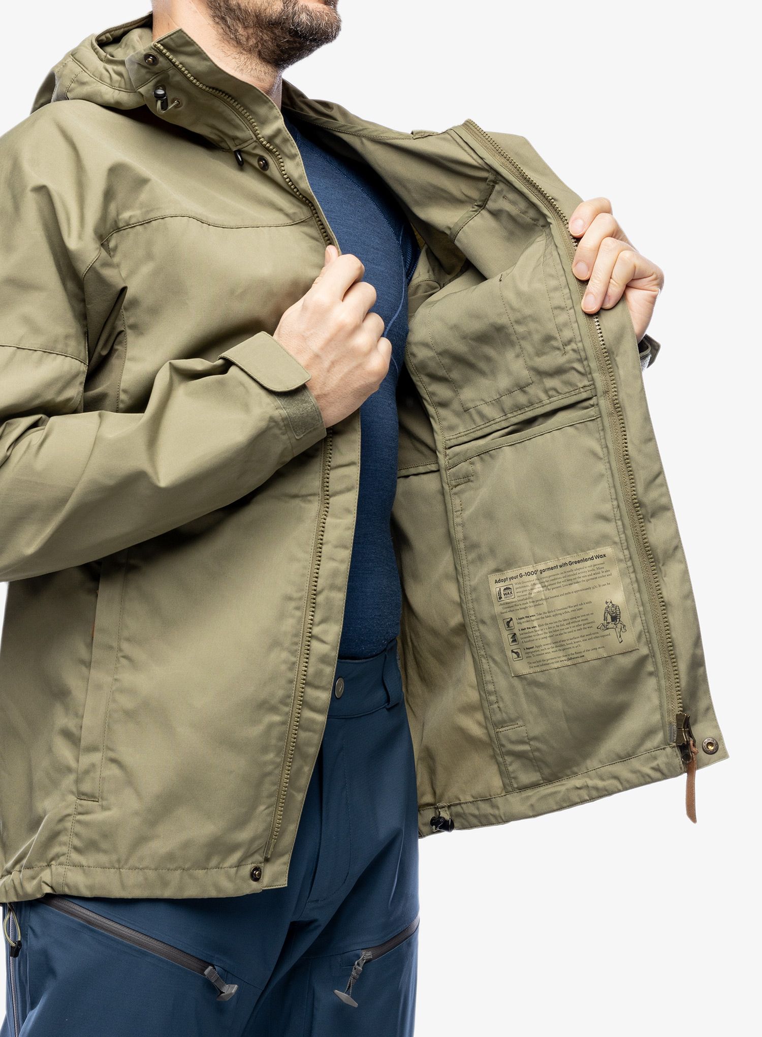 Bunda Fjallraven Kaipak Jacket - green/laurel green