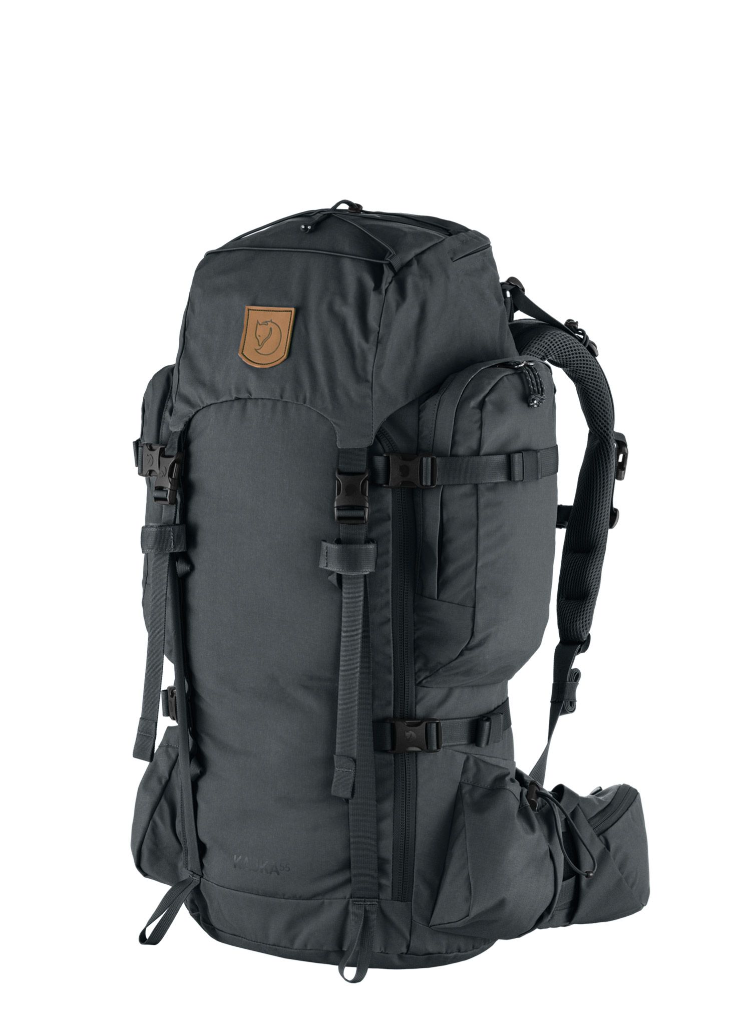 Trekový batoh Fjallraven Kajka 55 - coal black