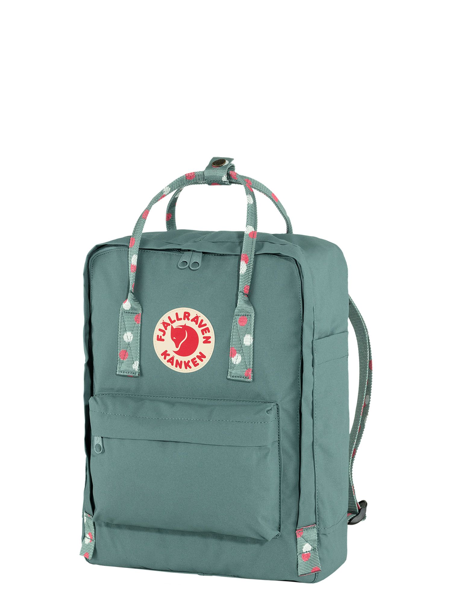 Batoh Fjallraven Kanken - frost green/confetti pattern