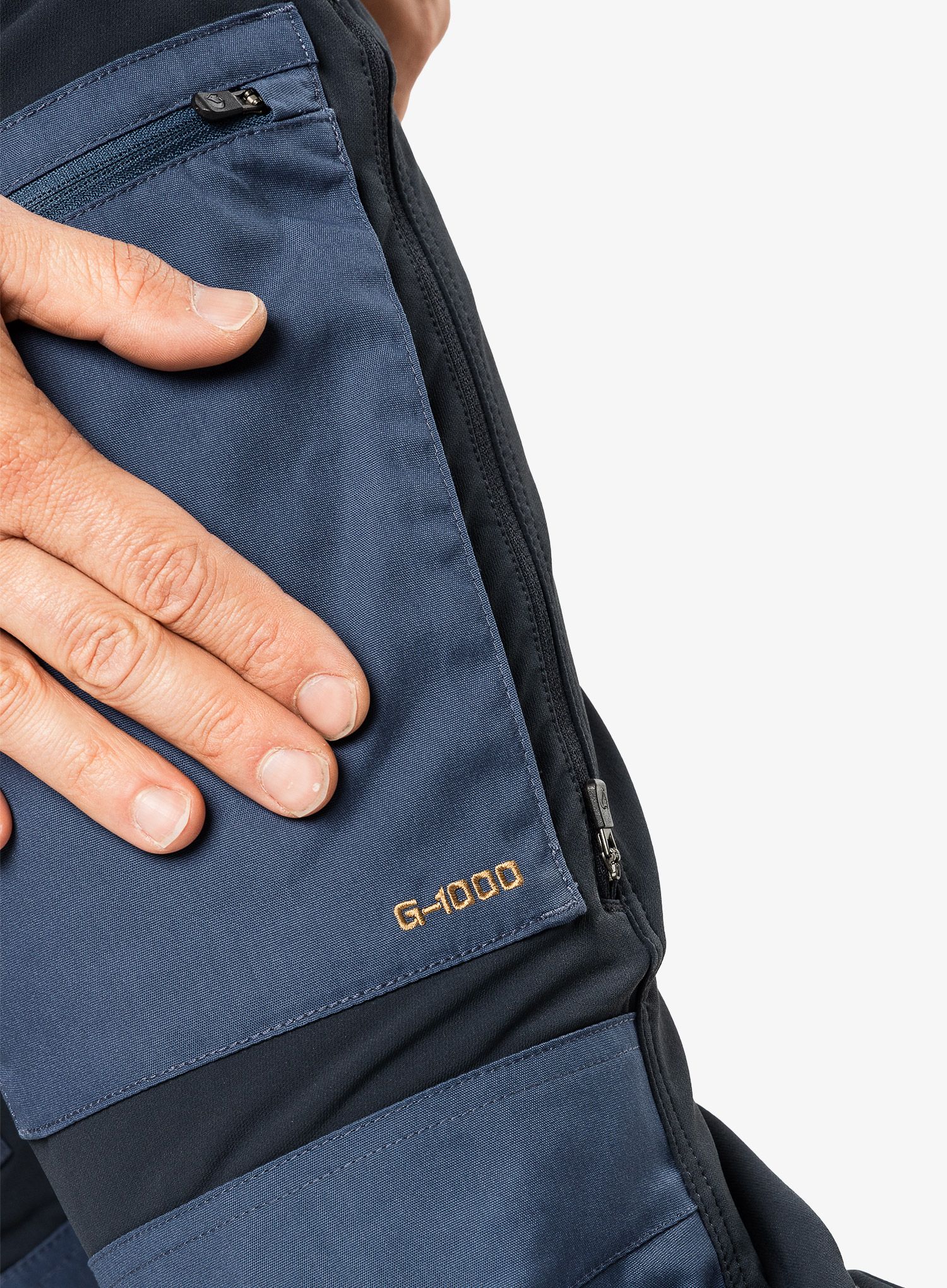 Trekové kalhoty Fjallraven Keb Agile Winter Trousers - dark navy/indigo blue