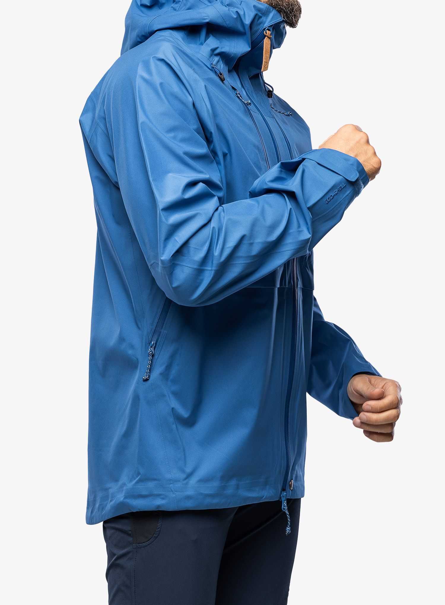 Bunda Fjallraven Keb Eco-Shell Jacket - alpine blue