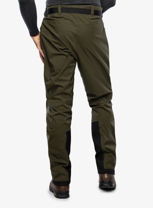 Kalhoty Fjallraven Keb Eco-Shell Trousers - deep forest