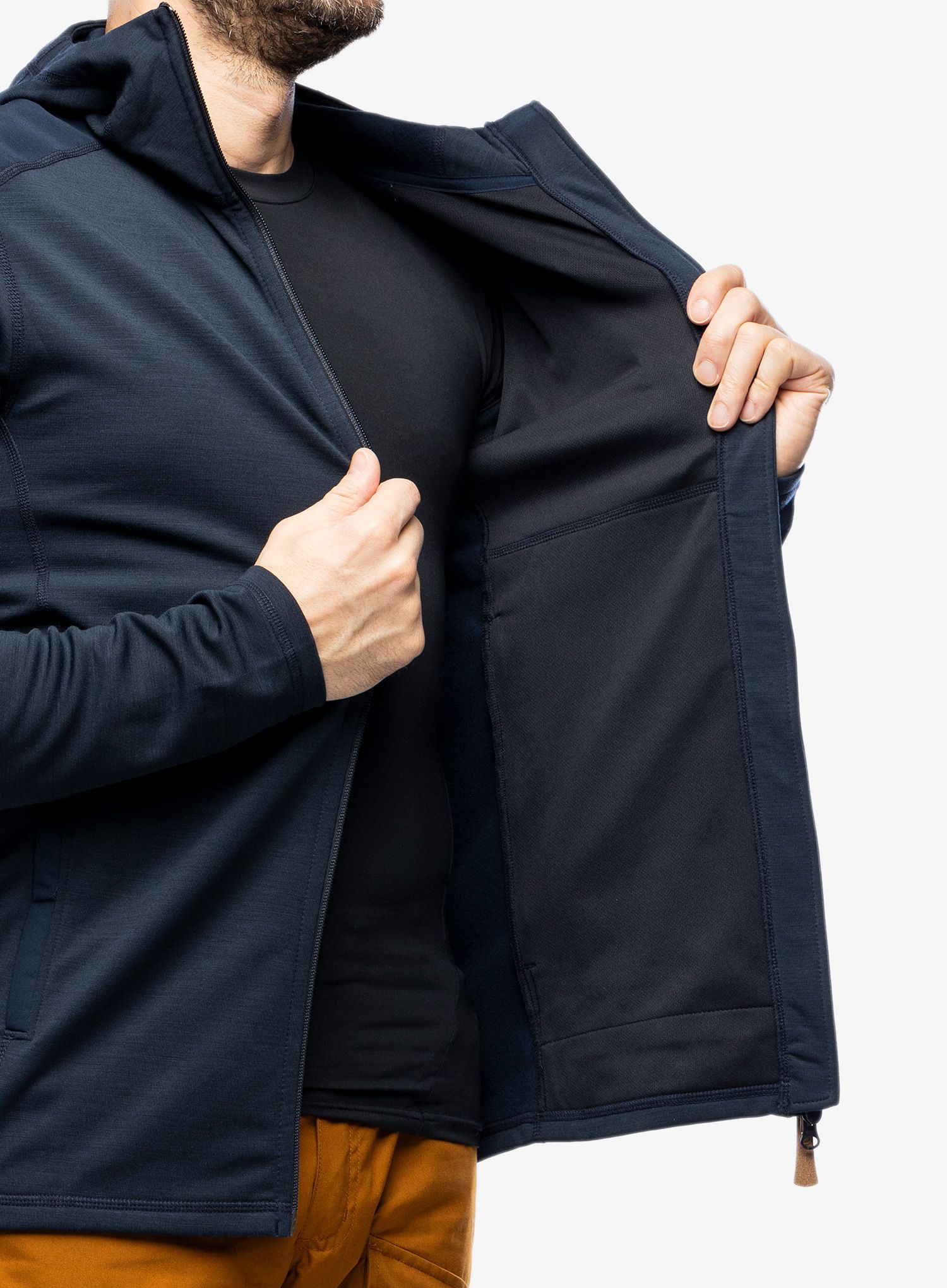 Mikina Fjallraven Keb Fleece Hoodie - dark navy