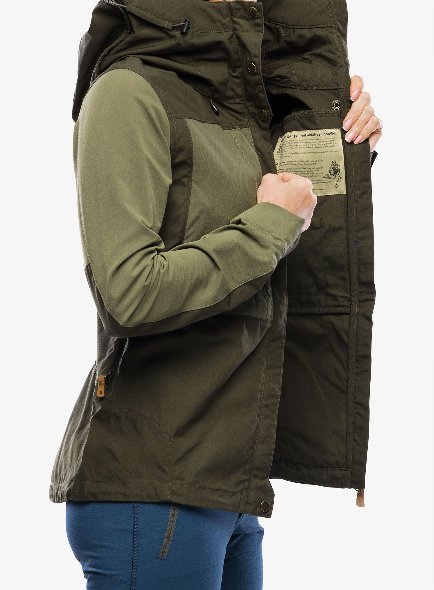 Dámská bunda Fjallraven Keb Jacket - forest/green