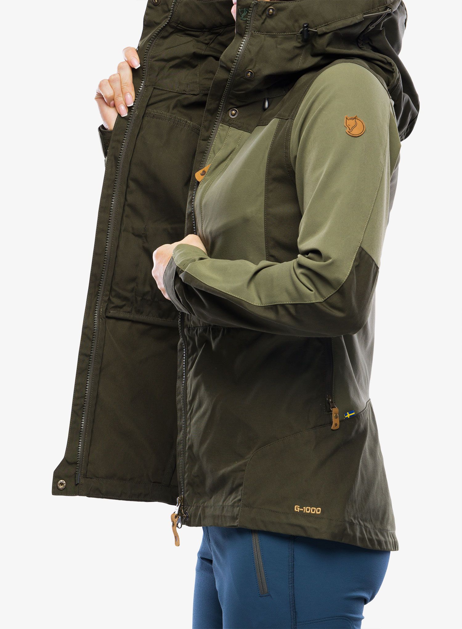 Dámská bunda Fjallraven Keb Jacket - forest/green