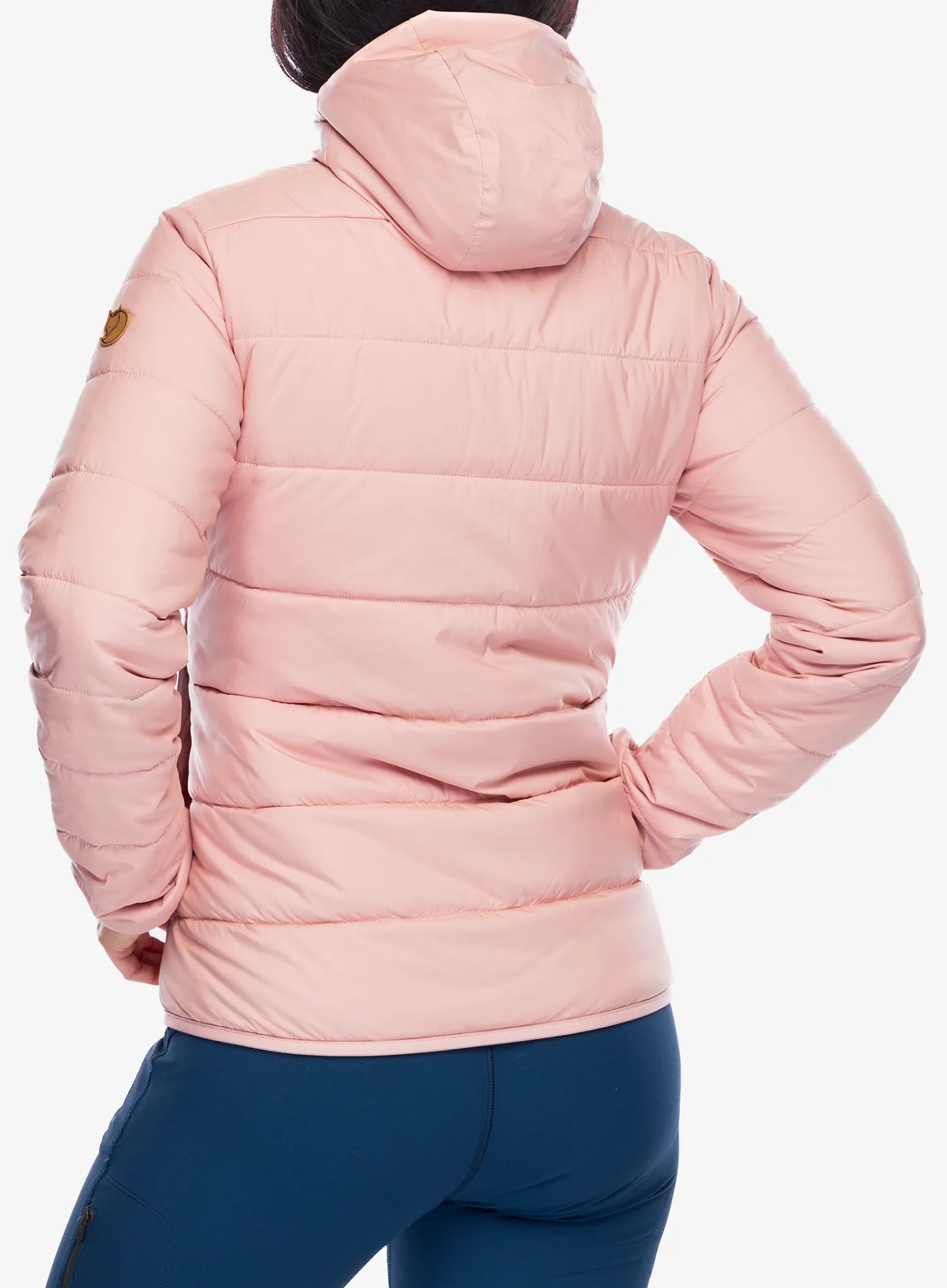 Zateplená bunda dámská Fjallraven Keb Padded Hoodie - chalk rose