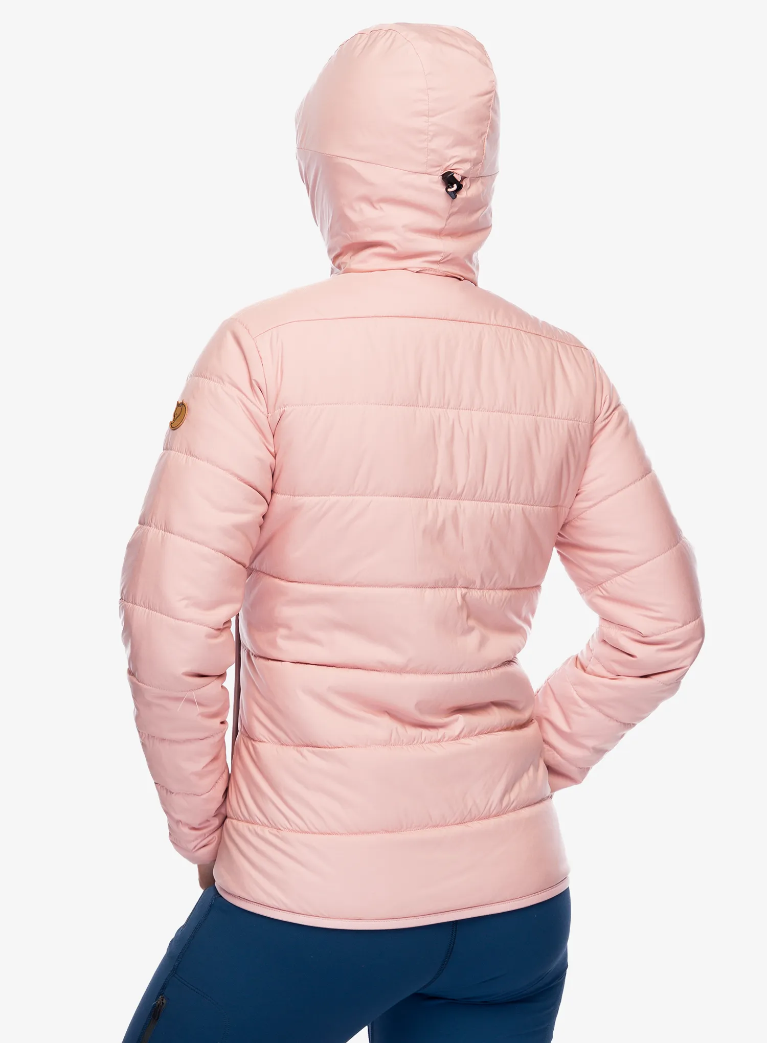 Zateplená bunda dámská Fjallraven Keb Padded Hoodie - chalk rose