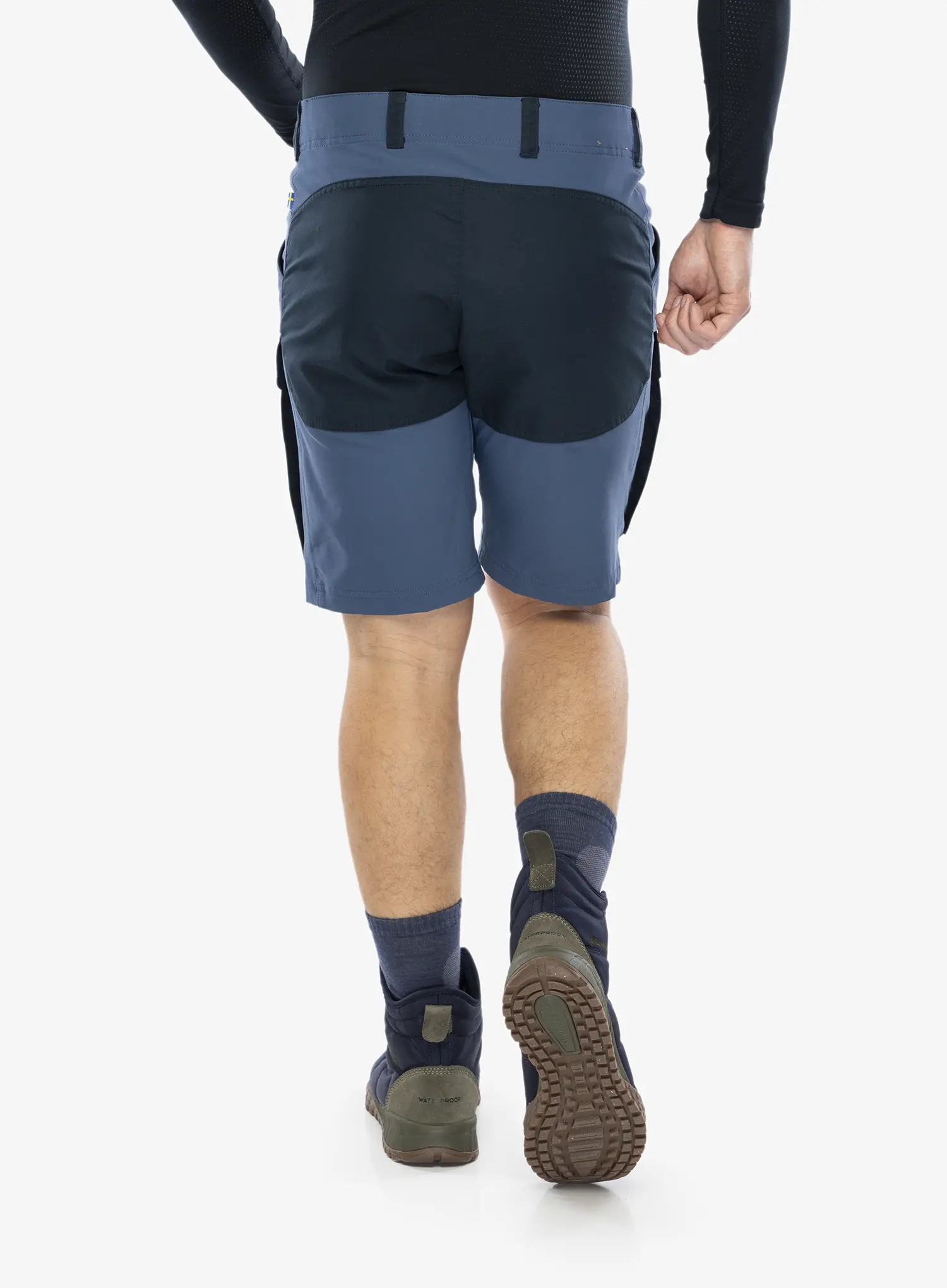 Kraťasy Fjallraven Keb Shorts - dark navy/uncle blue