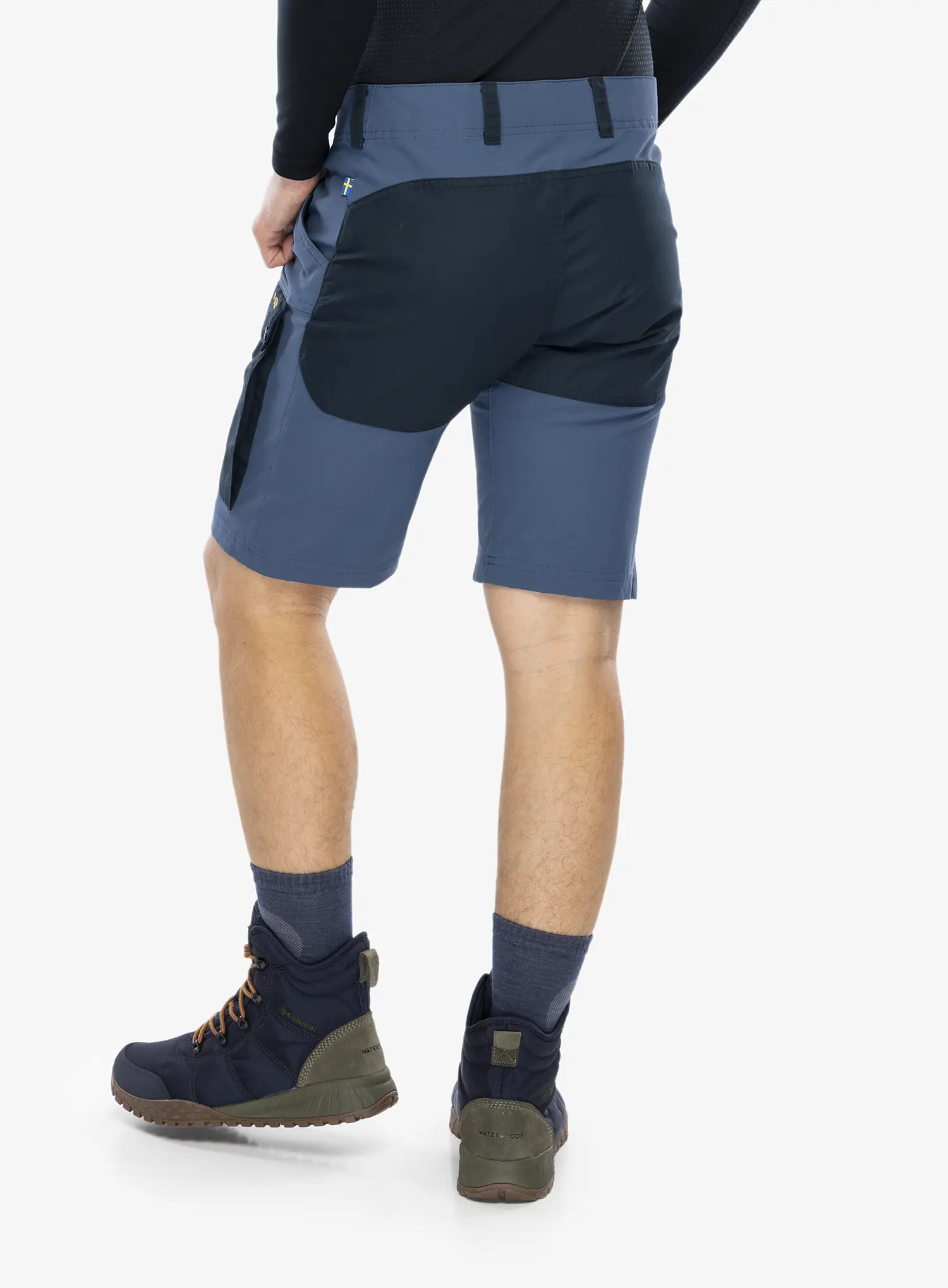 Kraťasy Fjallraven Keb Shorts - dark navy/uncle blue