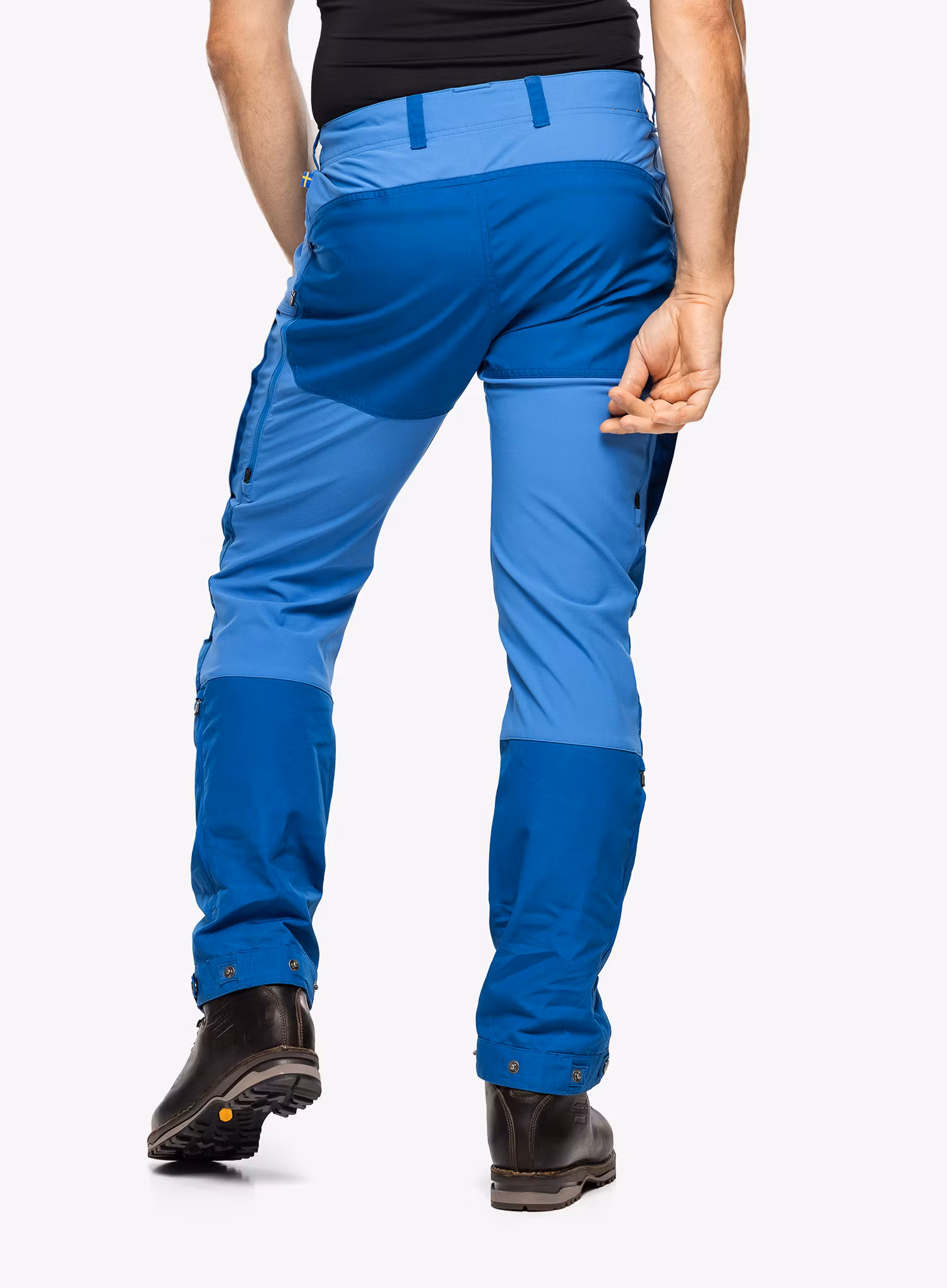 Trekové kalhoty Fjallraven Keb Trousers - alpine blue/un blue