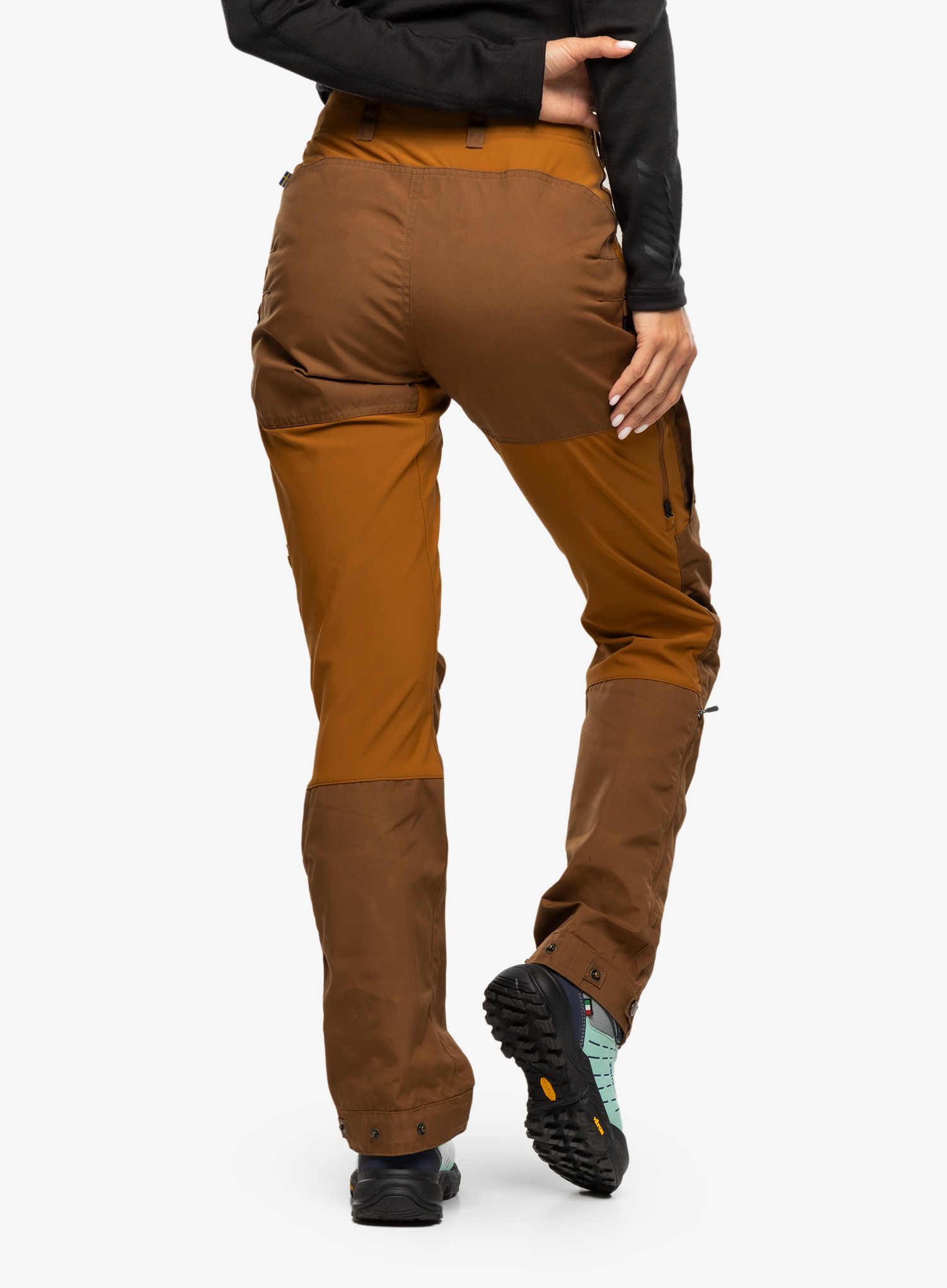 Trekové kalhoty dámské Fjallraven Keb Trousers - brown/chestnut