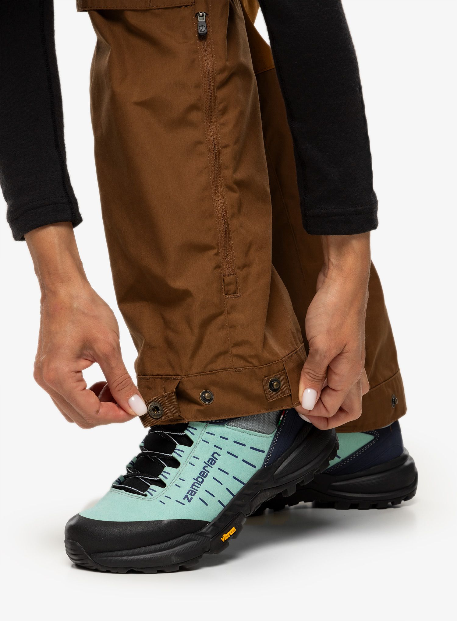 Trekové kalhoty dámské Fjallraven Keb Trousers - brown/chestnut