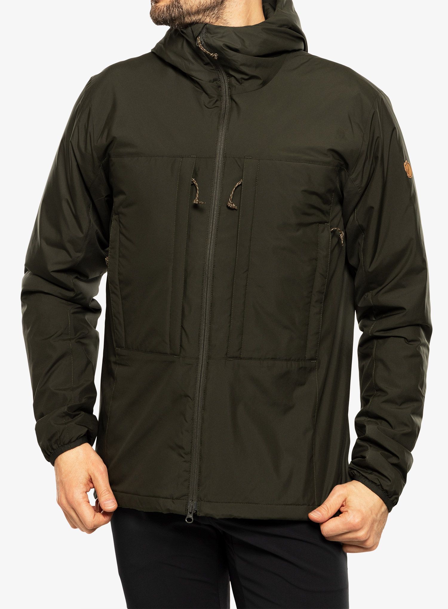 Izolovaná bunda Fjallraven Keb Wool Padded Jacket - deep forest
