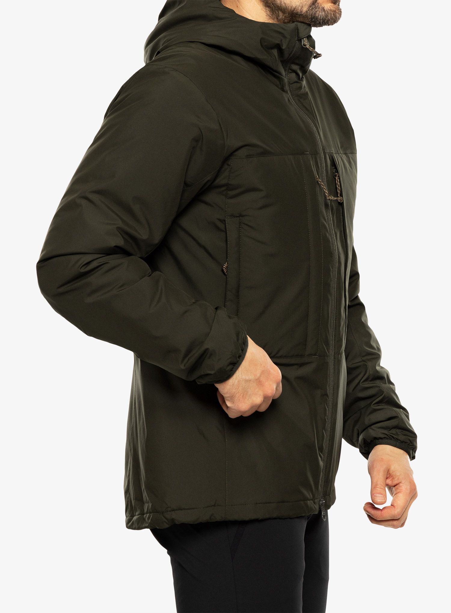 Izolovaná bunda Fjallraven Keb Wool Padded Jacket - deep forest