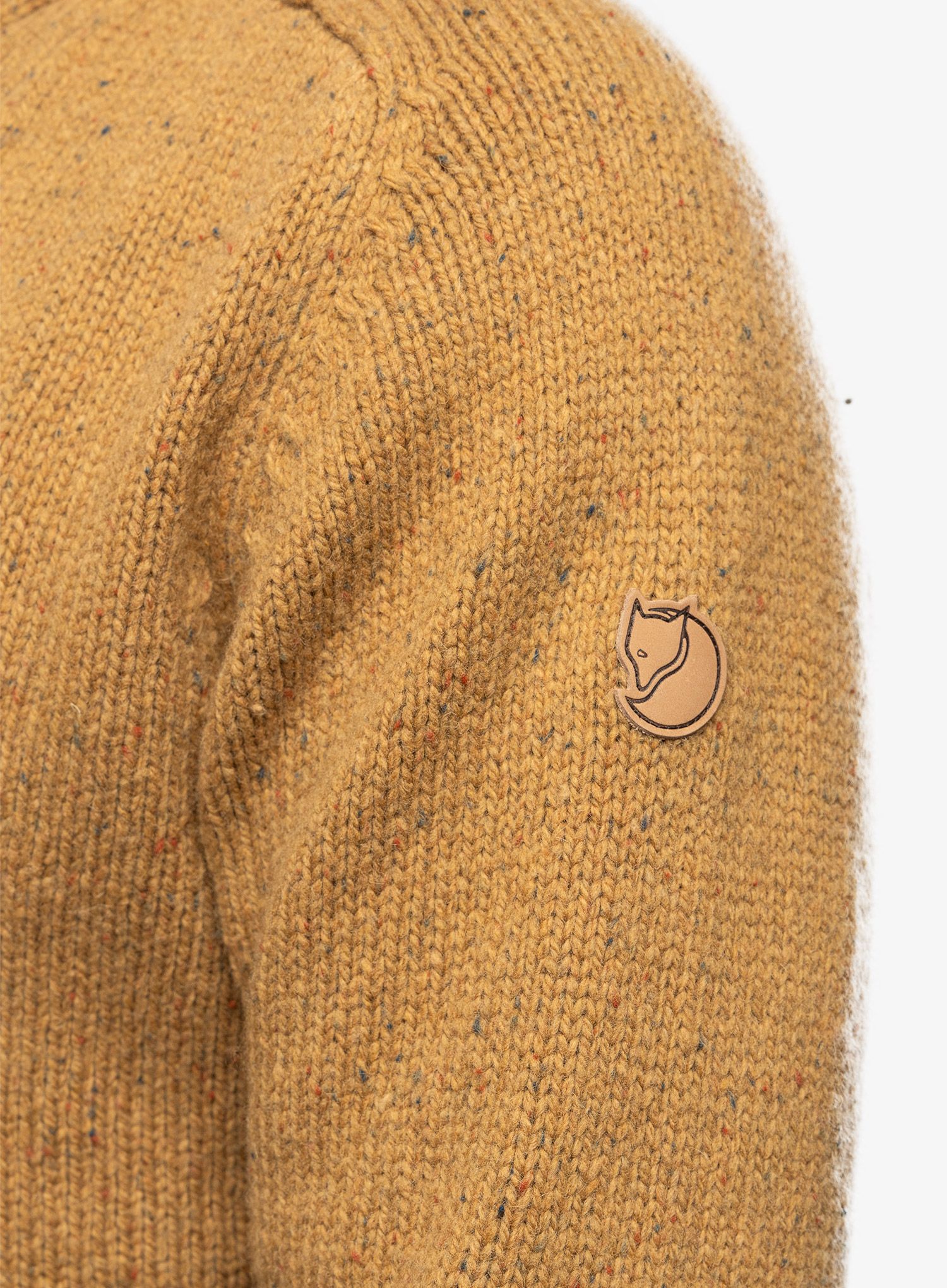 Mikina Fjallraven Lada Sweater - buckwheat brown