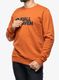 Mikina Fjallraven Logo Sweater - terracotta brown