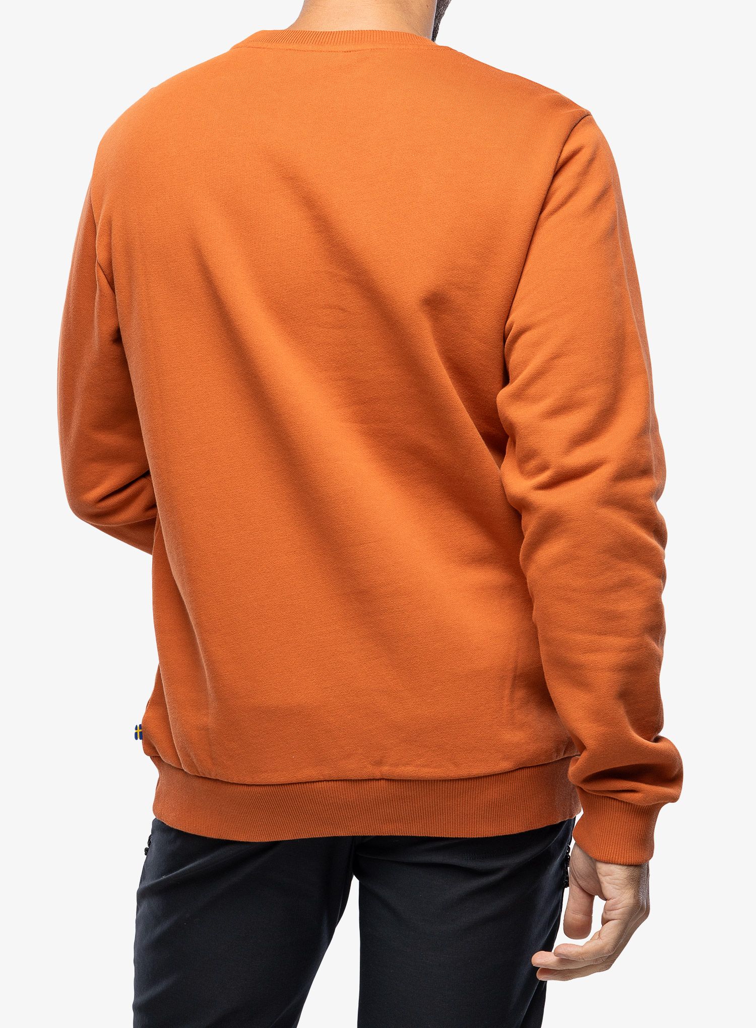 Mikina Fjallraven Logo Sweater - terracotta brown