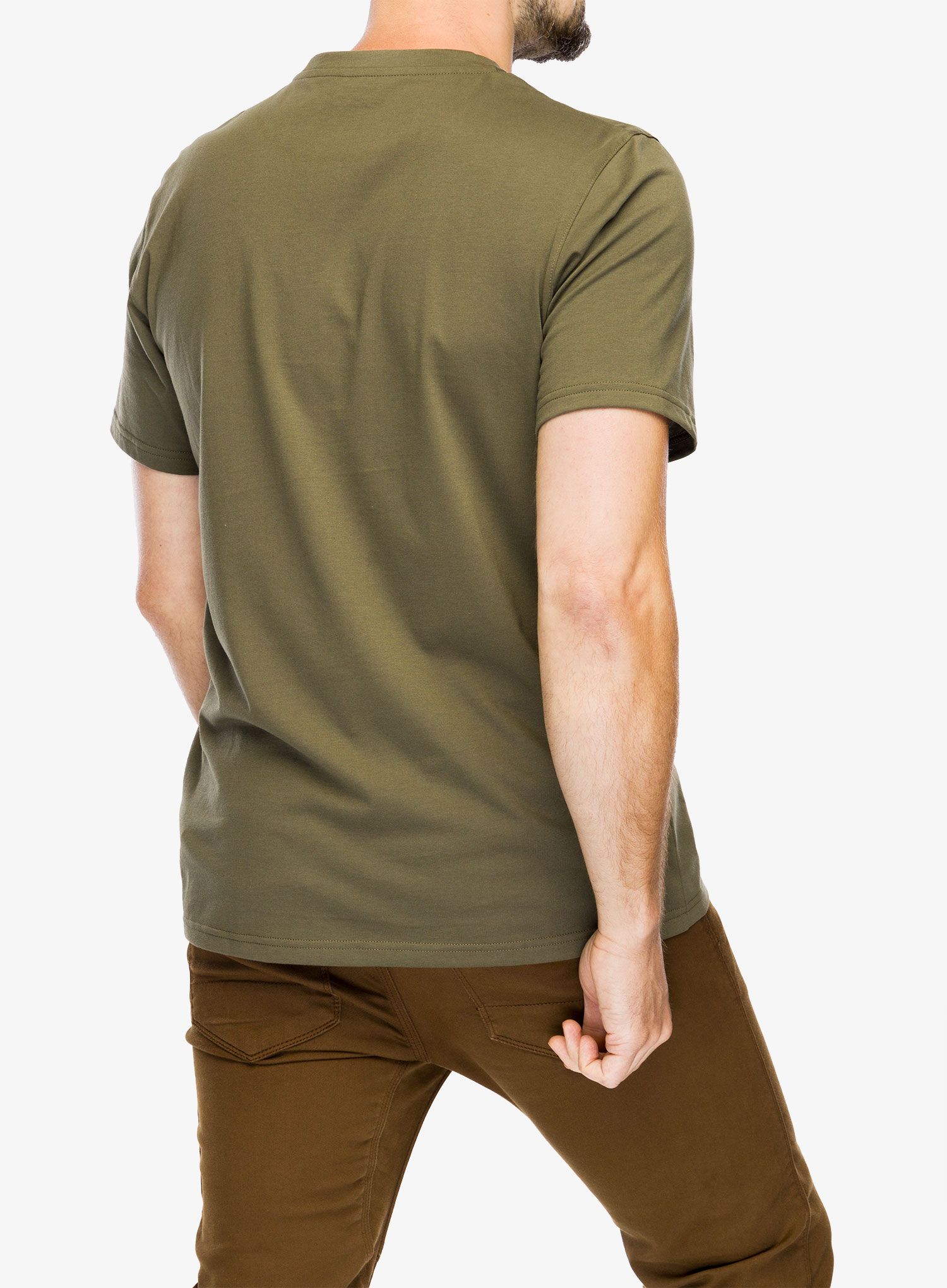 Bavlněné tričko Fjallraven Lush Logo T-shirt - laurel green