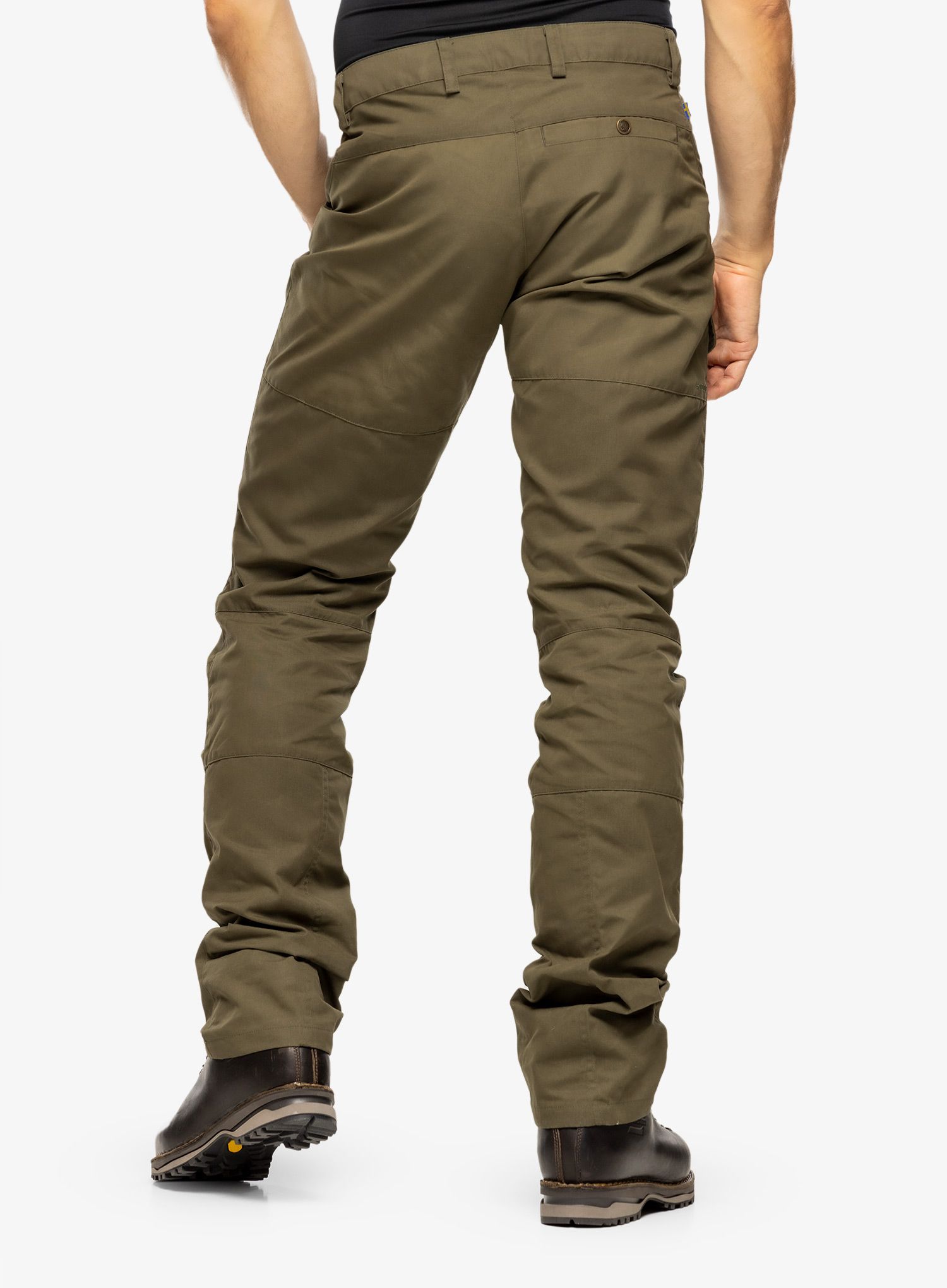 Kalhoty Fjallraven Nils Trousers - laurel green